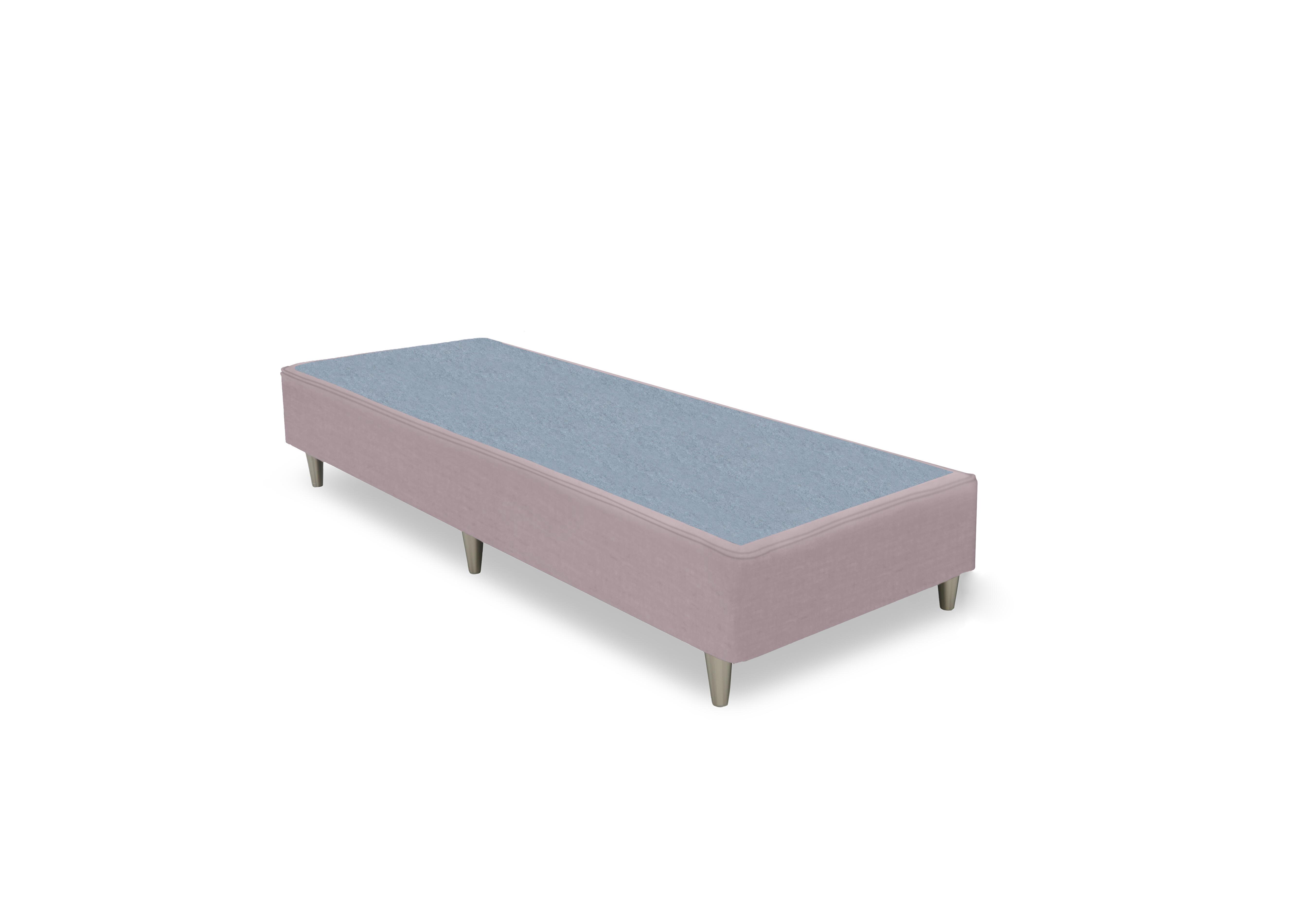 Artisan Premium Platform Top Shallow Divan Base in Plush Lilac -Bsl on Furniture Village