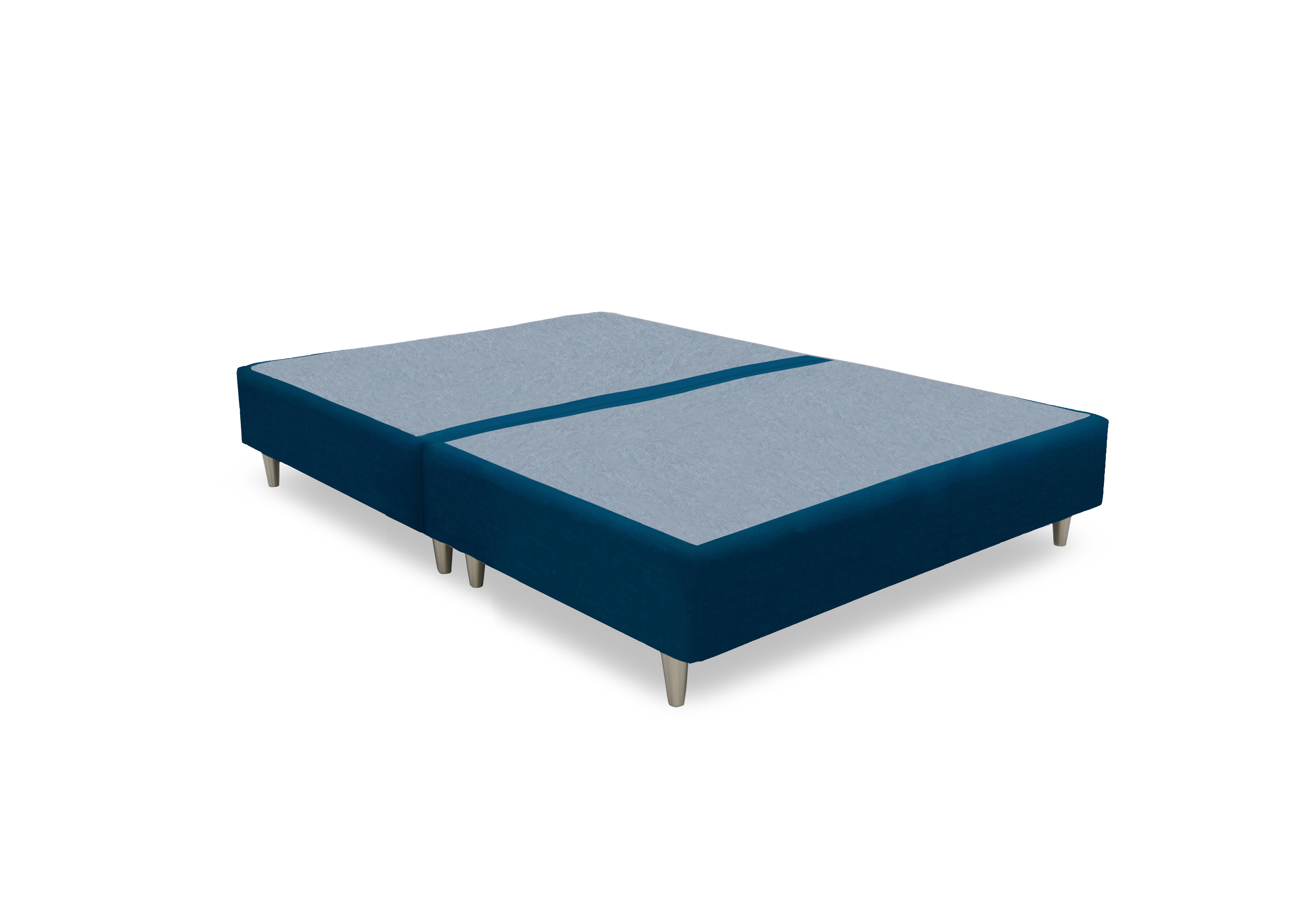 Artisan Premium Platform Top Shallow Divan Base in Plush Pacific - Bsl on Furniture Village