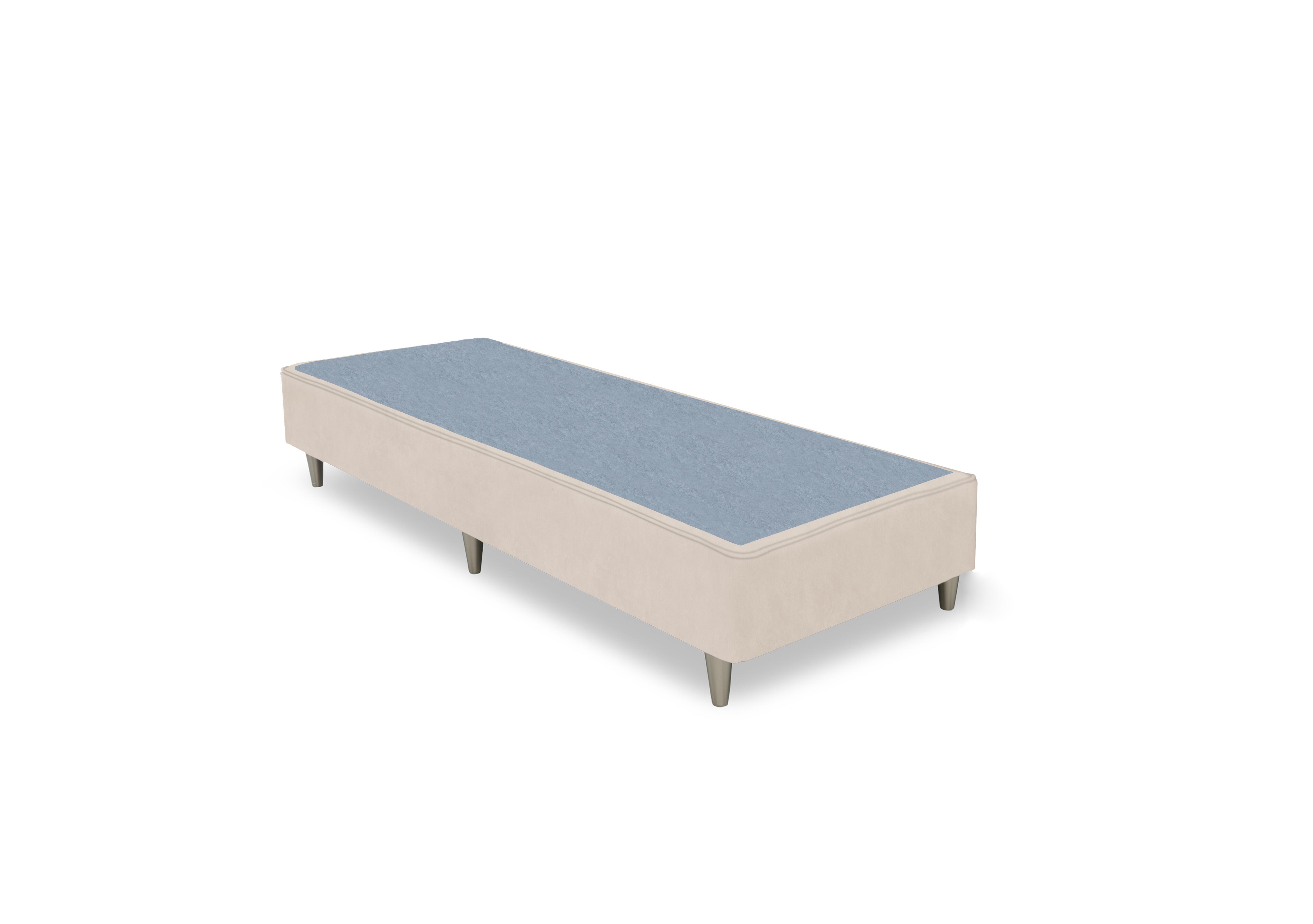 Artisan Premium Platform Top Shallow Divan Base in Sandstone Pearl- Bsl on Furniture Village
