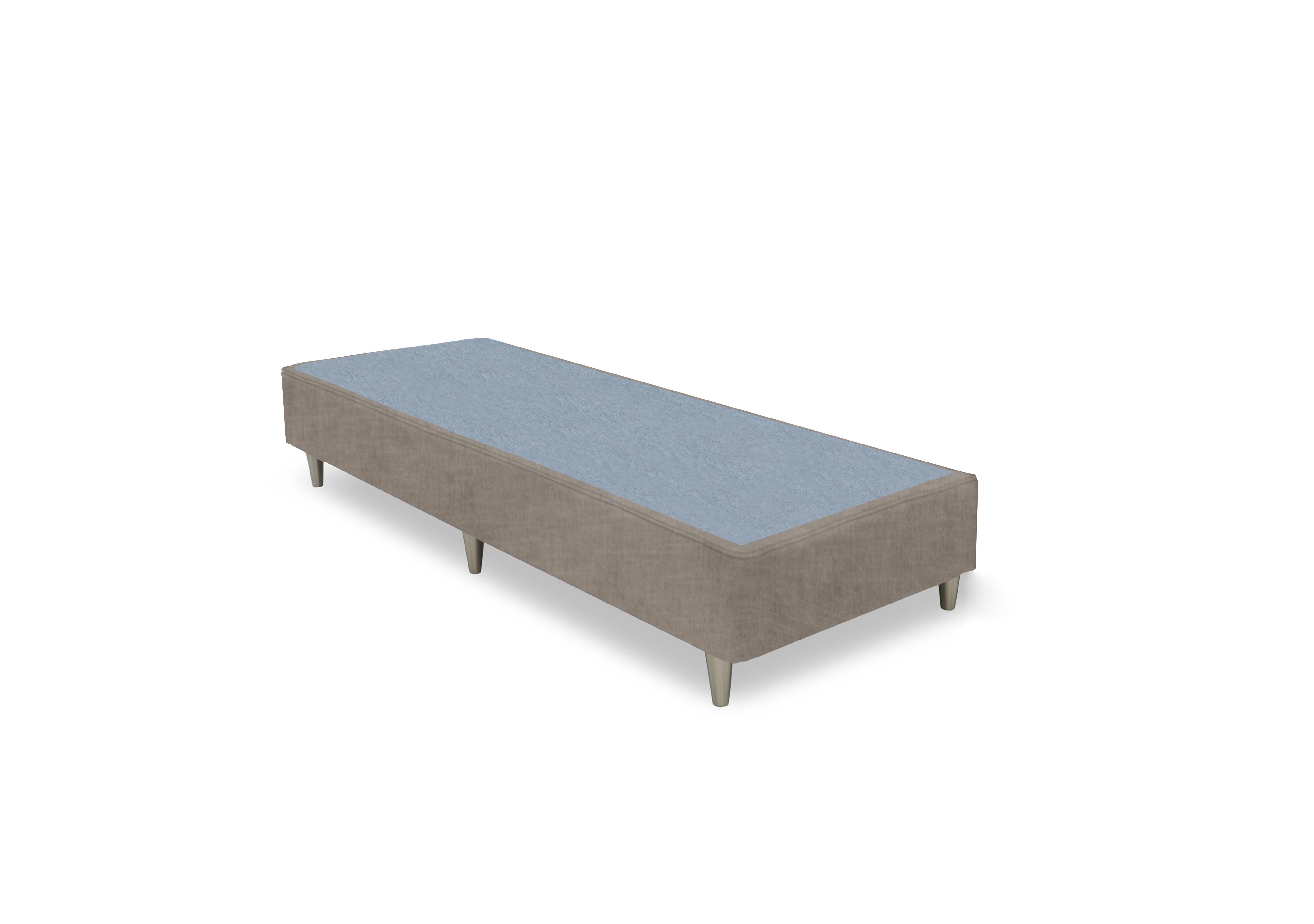 Artisan Premium Platform Top Shallow Divan Base in Warm Onyx - Bsl on Furniture Village