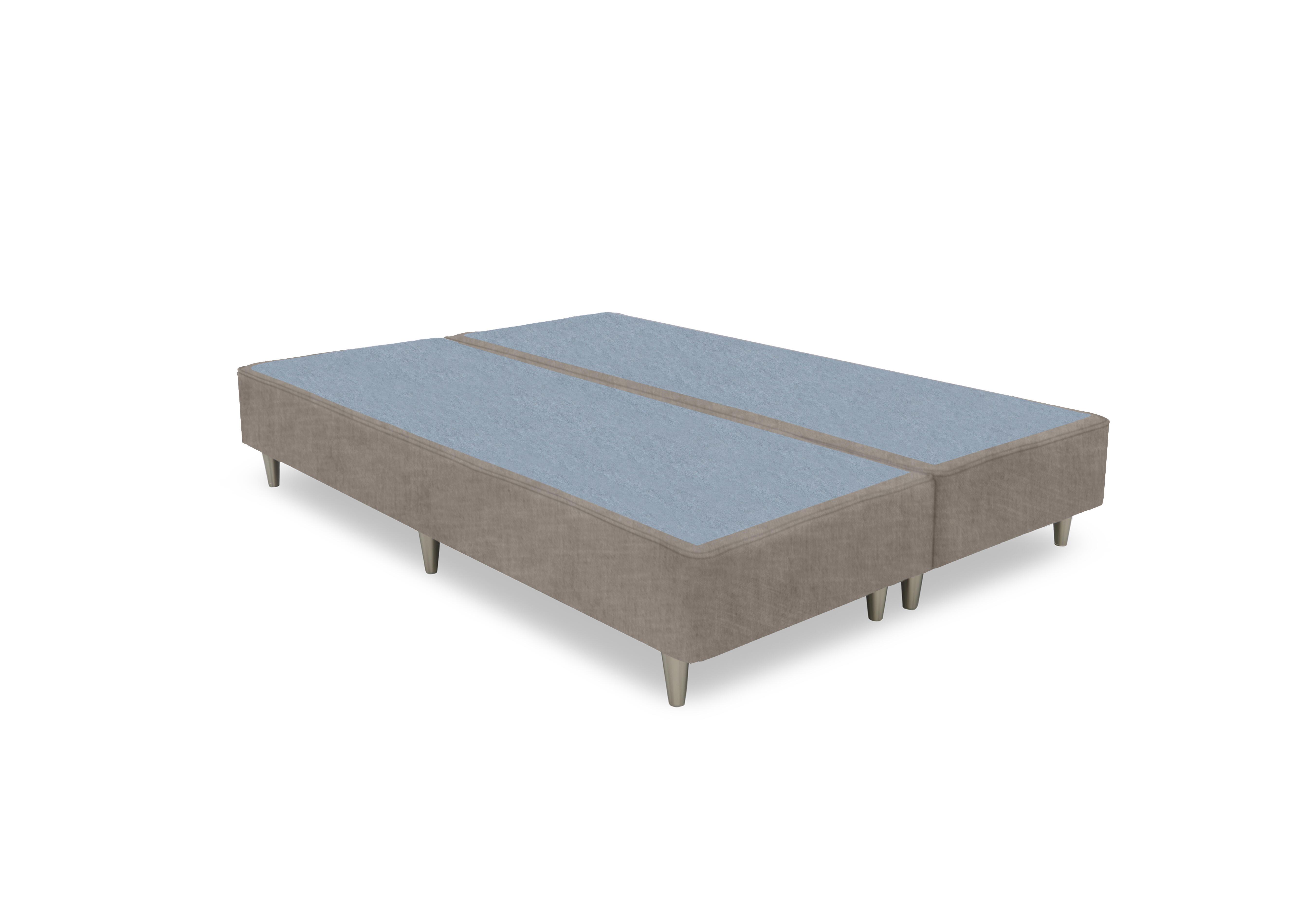 Artisan Premium Platform Top Shallow Divan Base in Warm Onyx - Bsl on Furniture Village