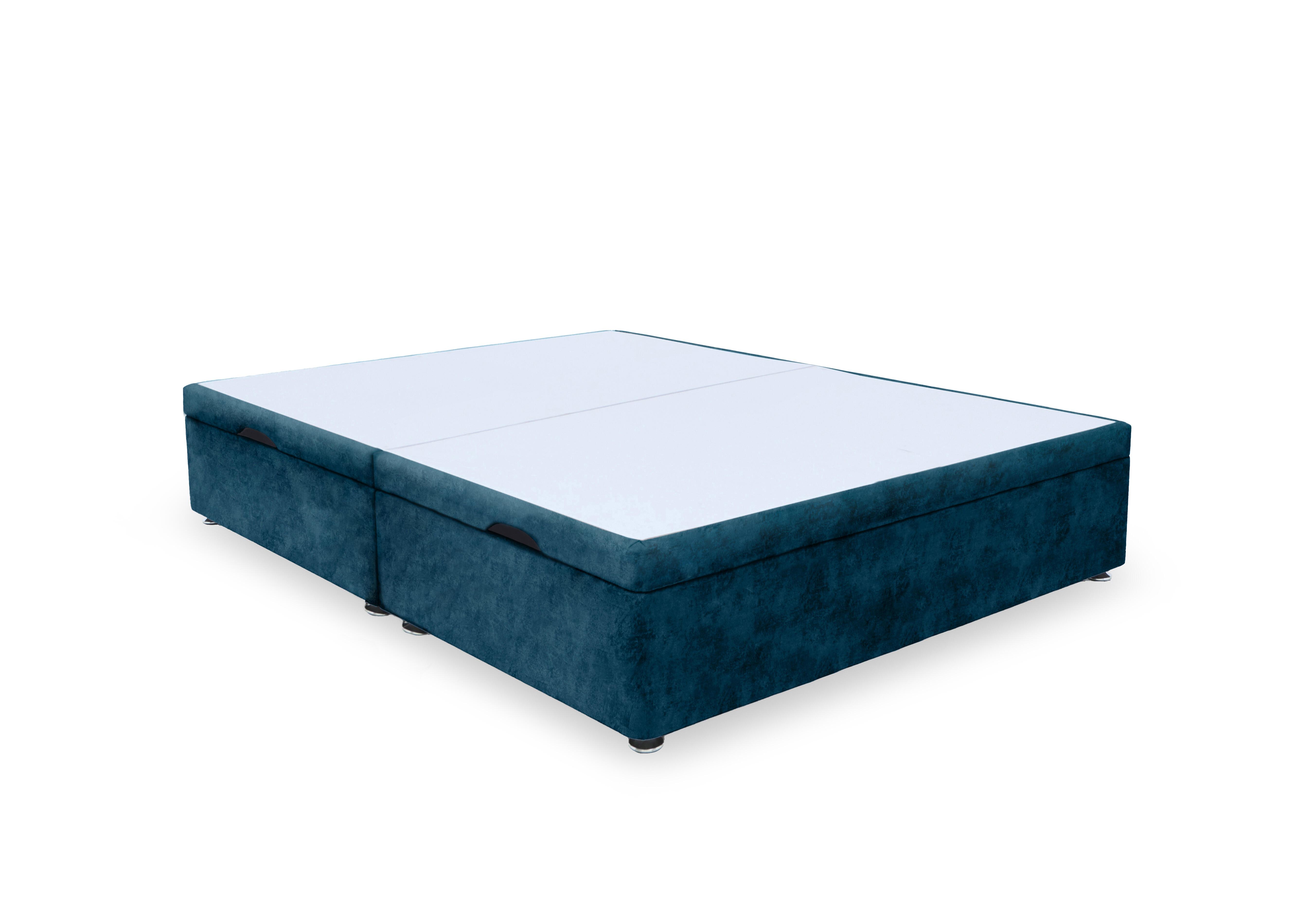 Artisan Premium Side Lift Ottoman Divan Base in Daytona Ocean on Furniture Village