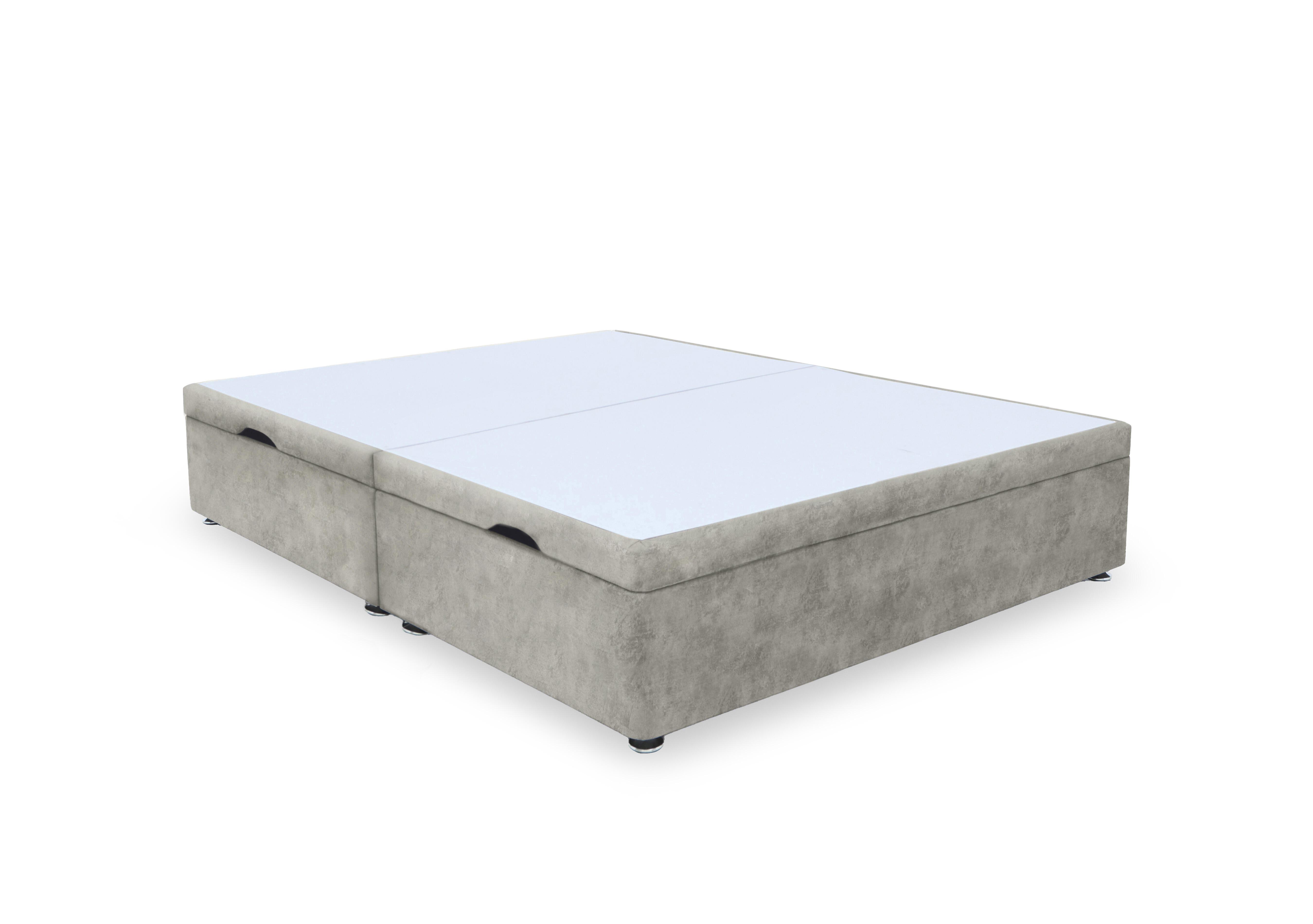 Artisan Premium Side Lift Ottoman Divan Base in Daytona Stone on Furniture Village