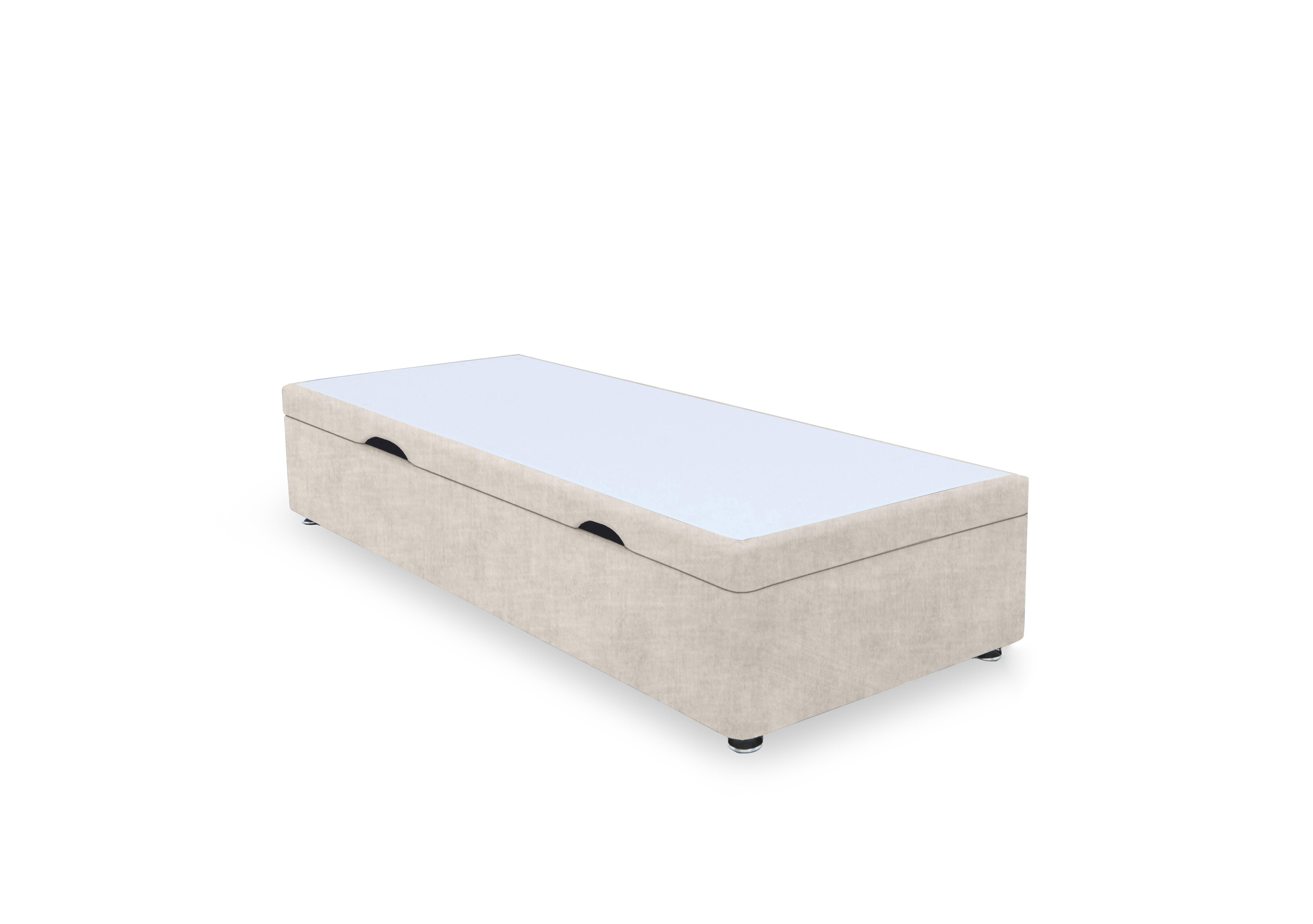 Artisan Premium Platform Top Manual Side Lift Ottoman Divan Base in Lace Ivory on Furniture Village