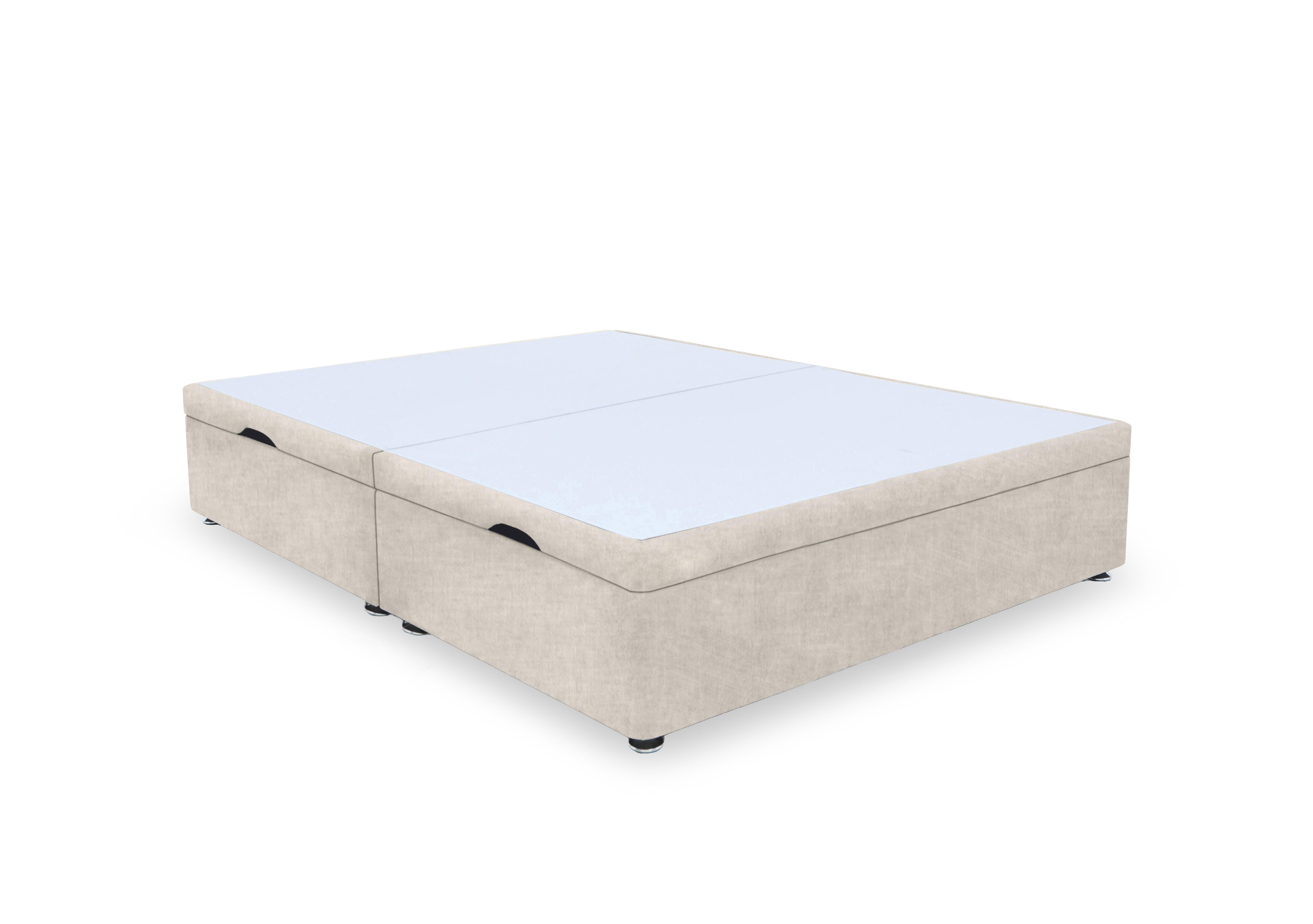 Artisan Premium Side Lift Ottoman Divan Base in Lace Ivory on Furniture Village