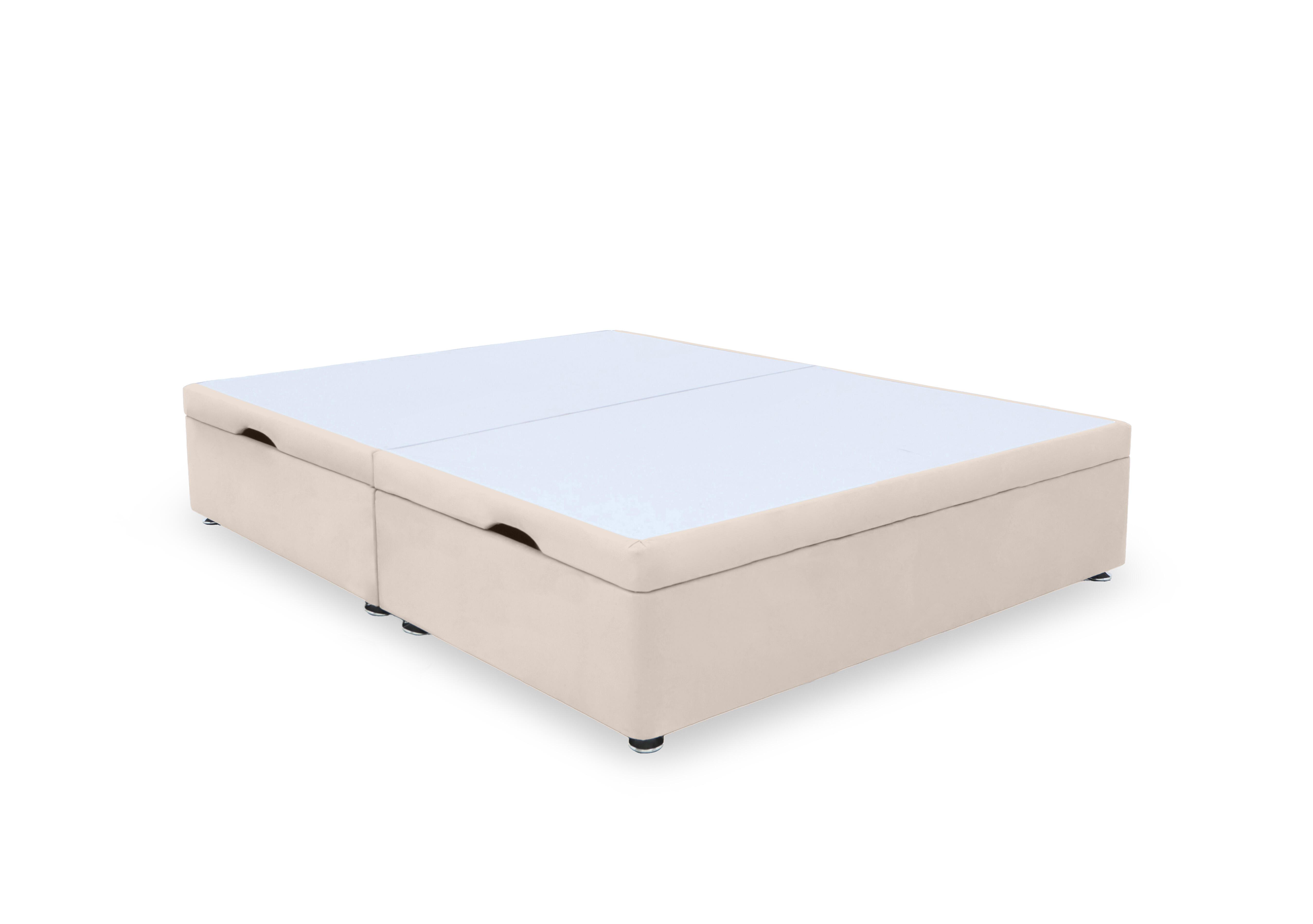 Artisan Premium Side Lift Ottoman Divan Base in Sandstone Pearl on Furniture Village