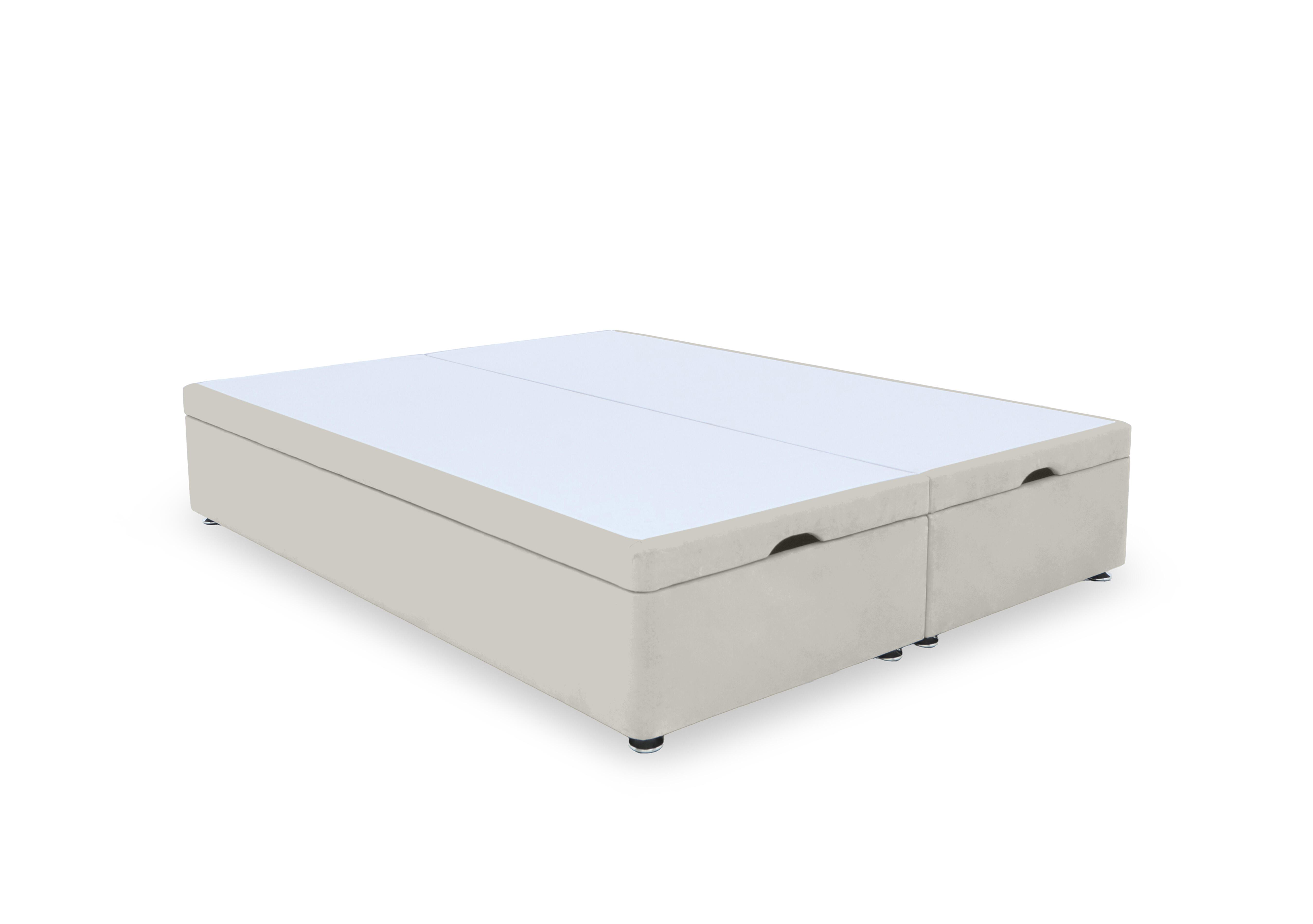 Artisan Premium Platform Top Manual End Lift Ottoman Divan Base in Aston Linen on Furniture Village