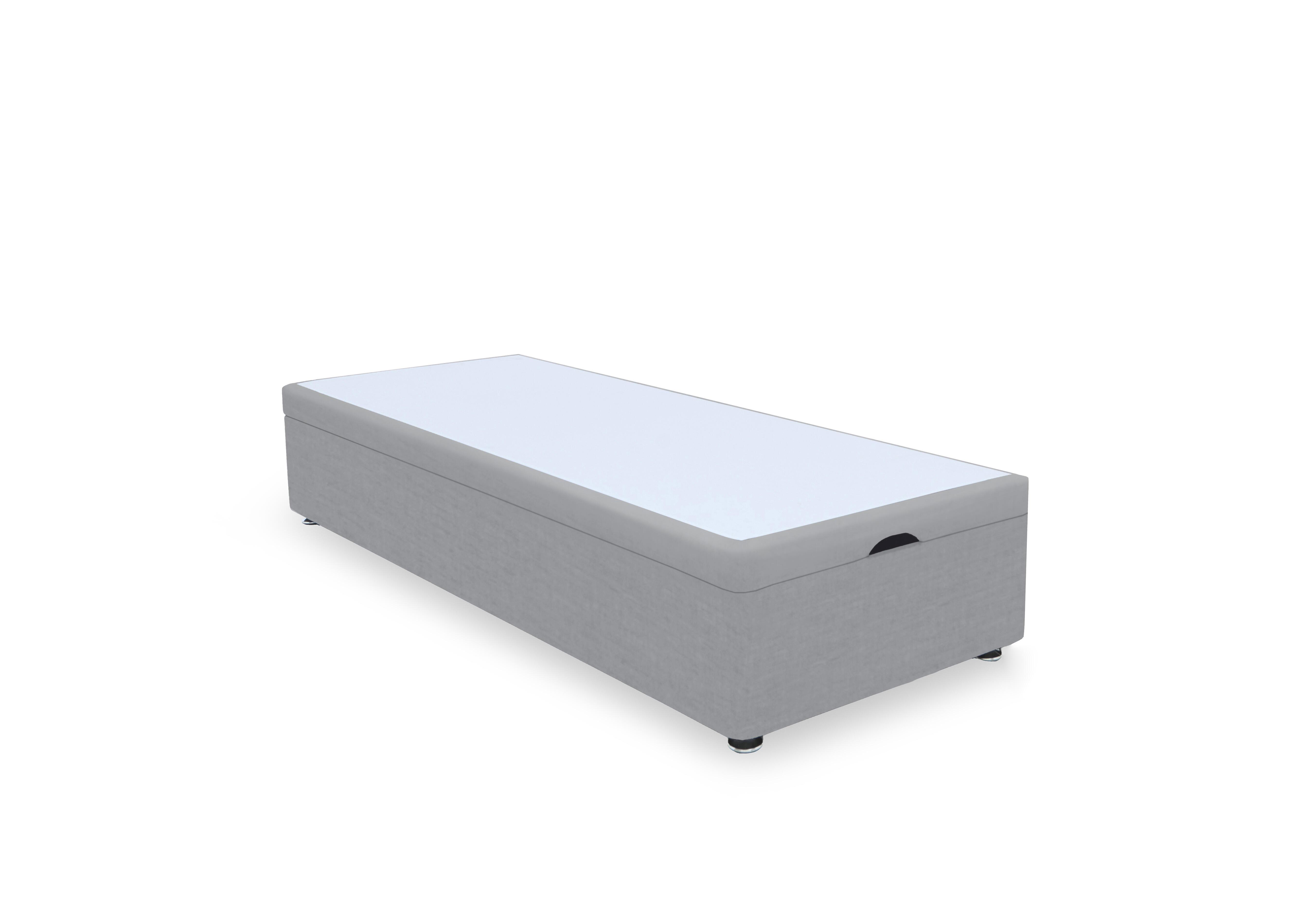 Artisan Premium Manual End Lift Ottoman Divan Base in Aston Silver on Furniture Village