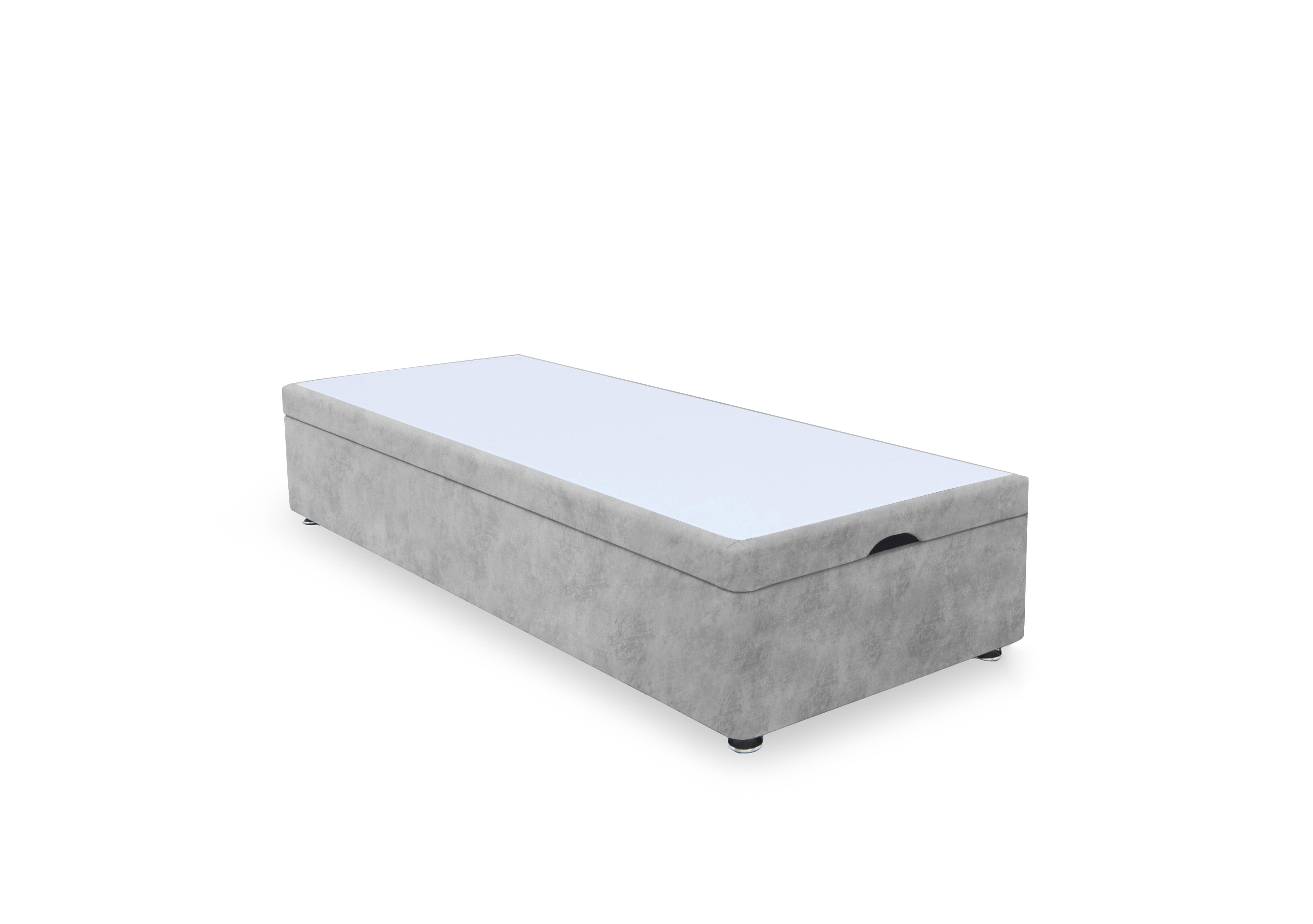 Artisan Premium Manual End Lift Ottoman Divan Base in Dapple Sterling on Furniture Village