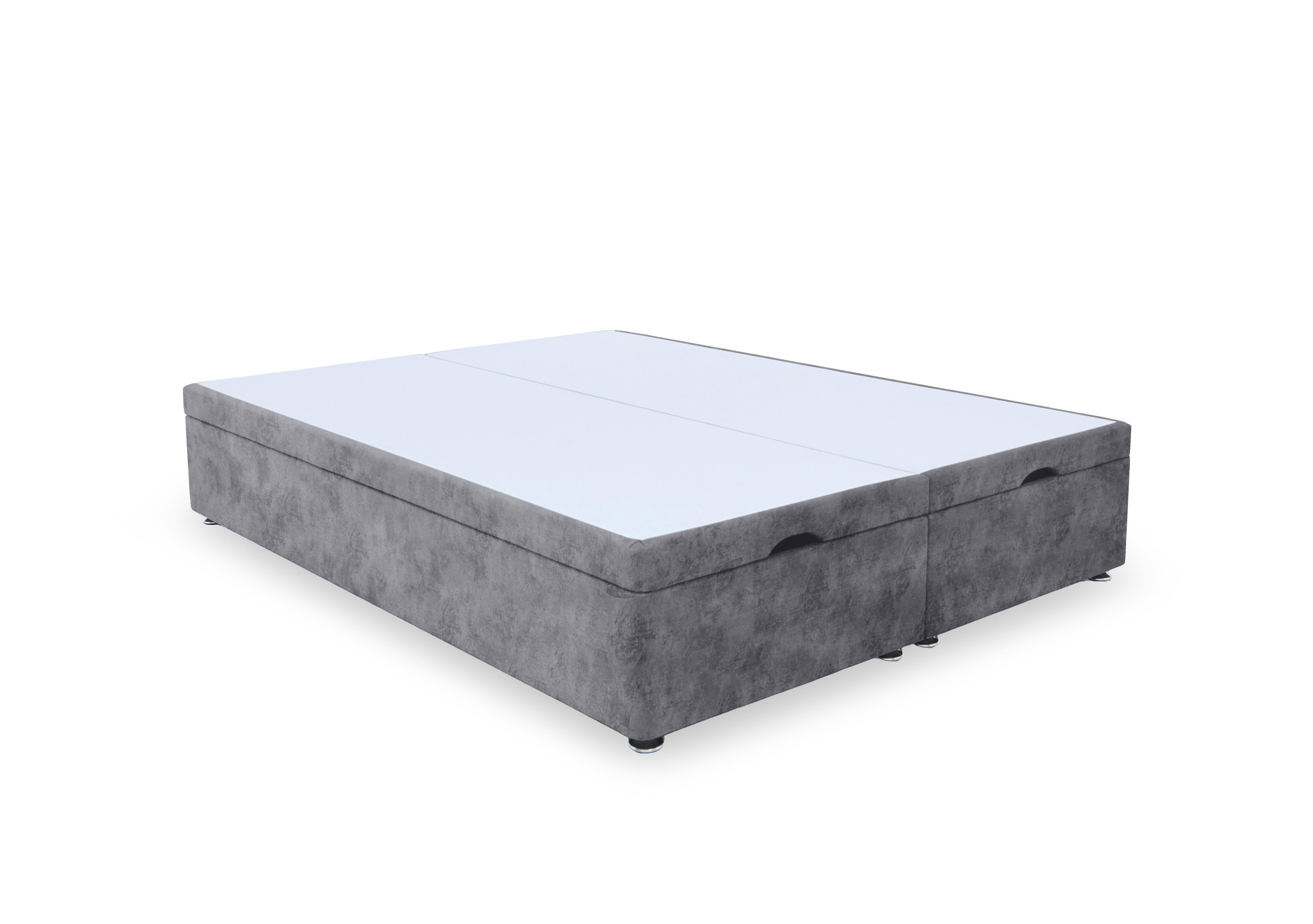 Artisan Premium Manual End Lift Ottoman Divan Base in Daytona Grey on Furniture Village