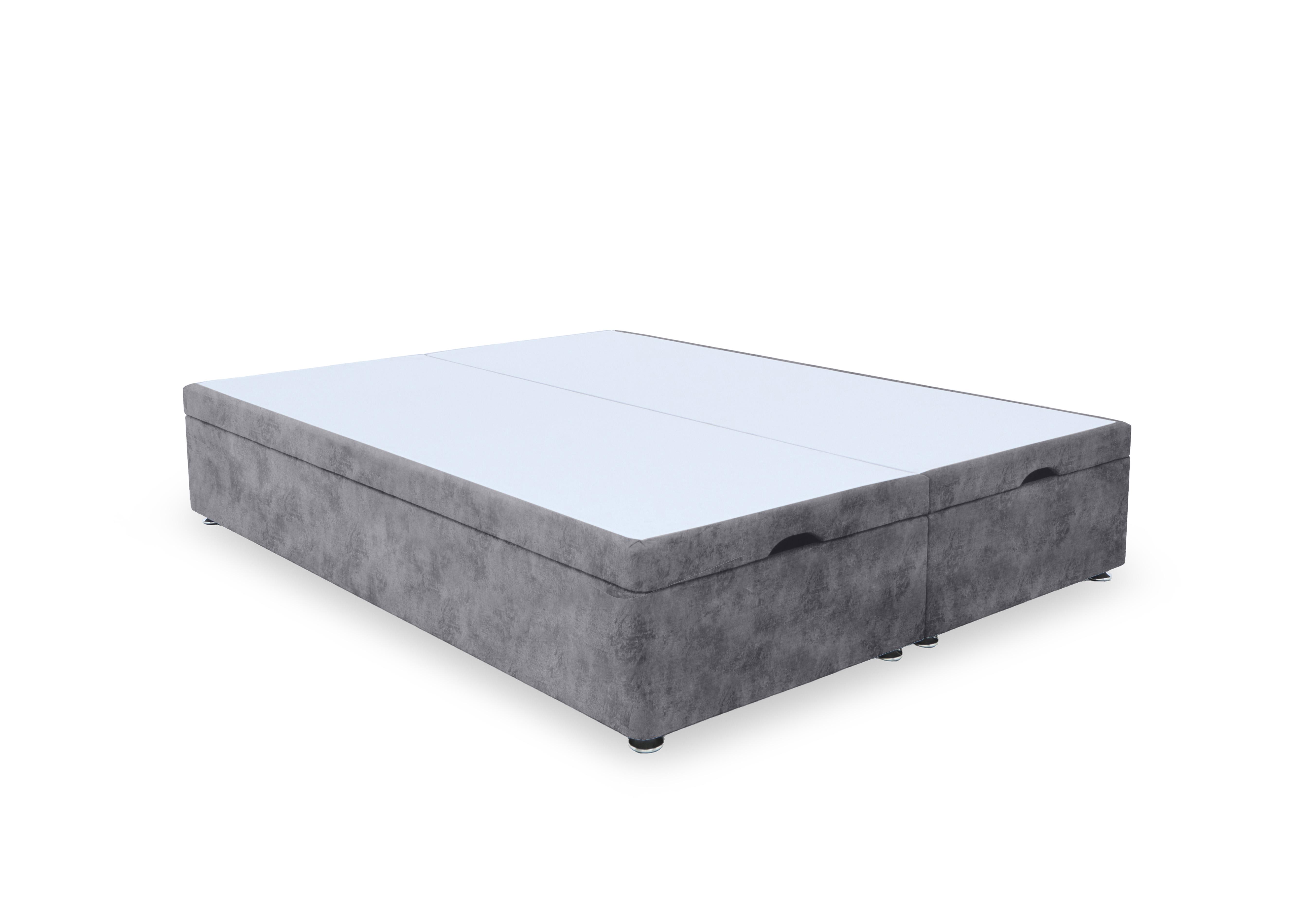 Artisan Premium Manual End Lift Ottoman Divan Base in Daytona Grey on Furniture Village