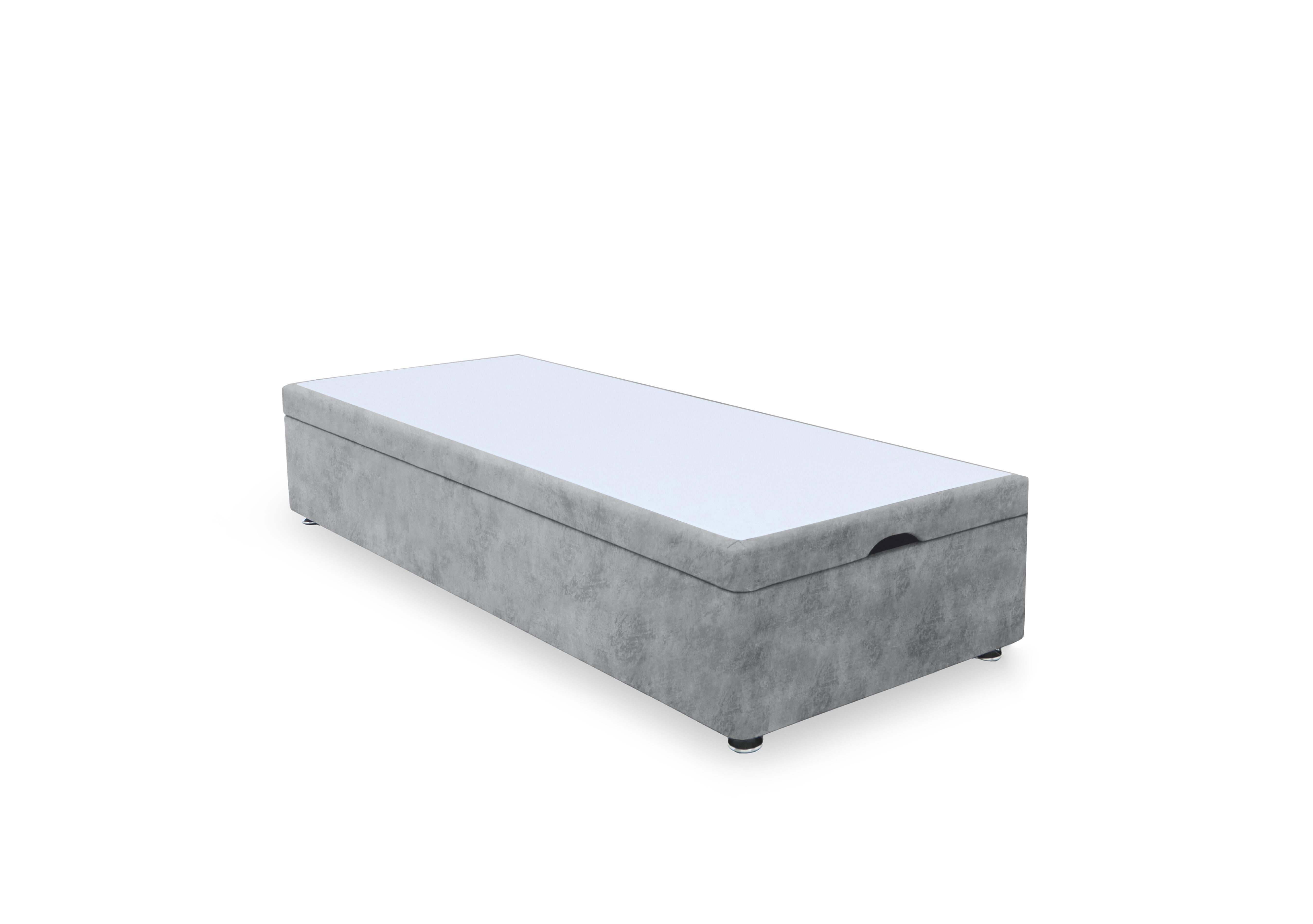 Artisan Premium Manual End Lift Ottoman Divan Base in Daytona Silver on Furniture Village