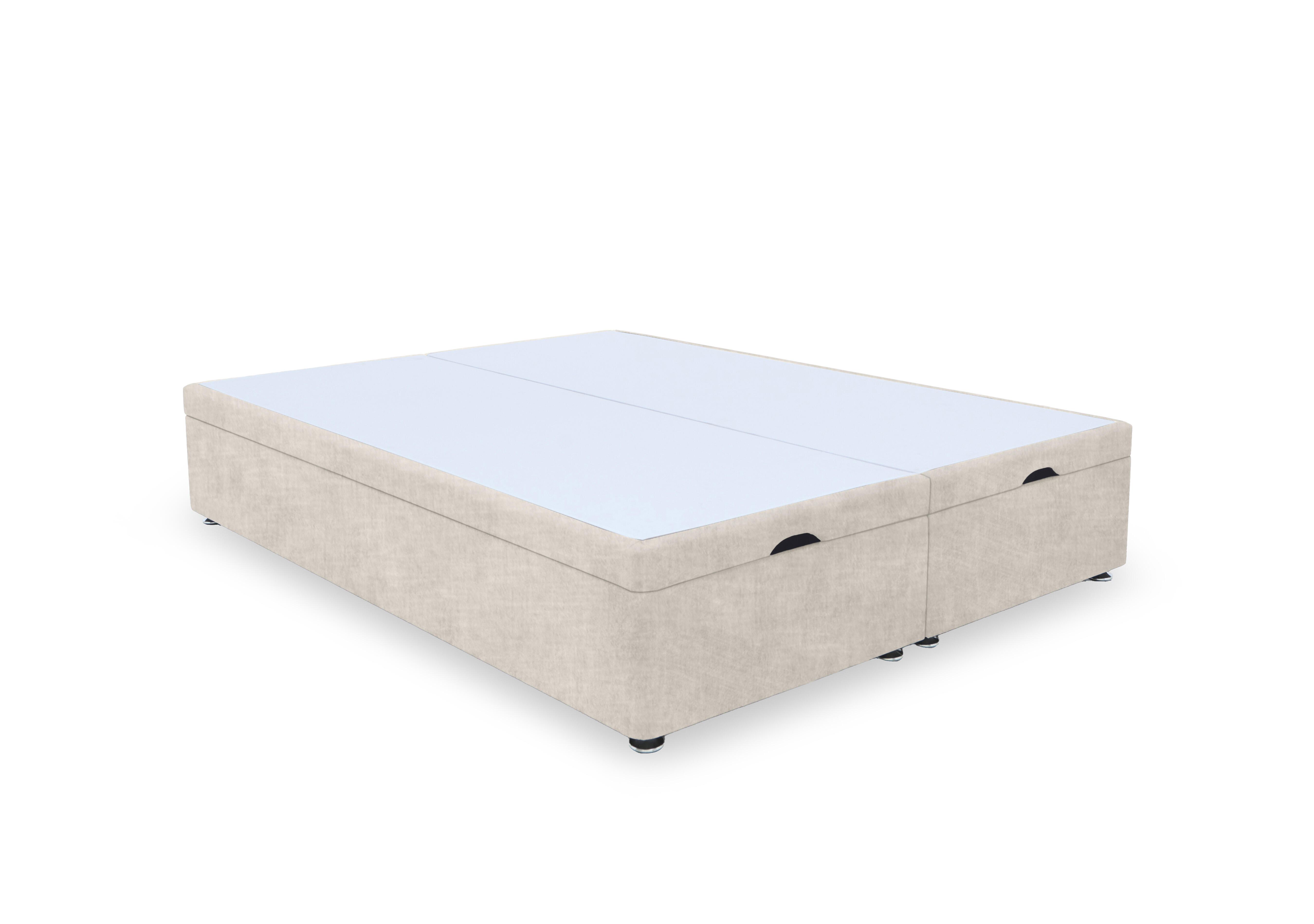Artisan Premium Platform Top Manual End Lift Ottoman Divan Base in Lace Ivory on Furniture Village