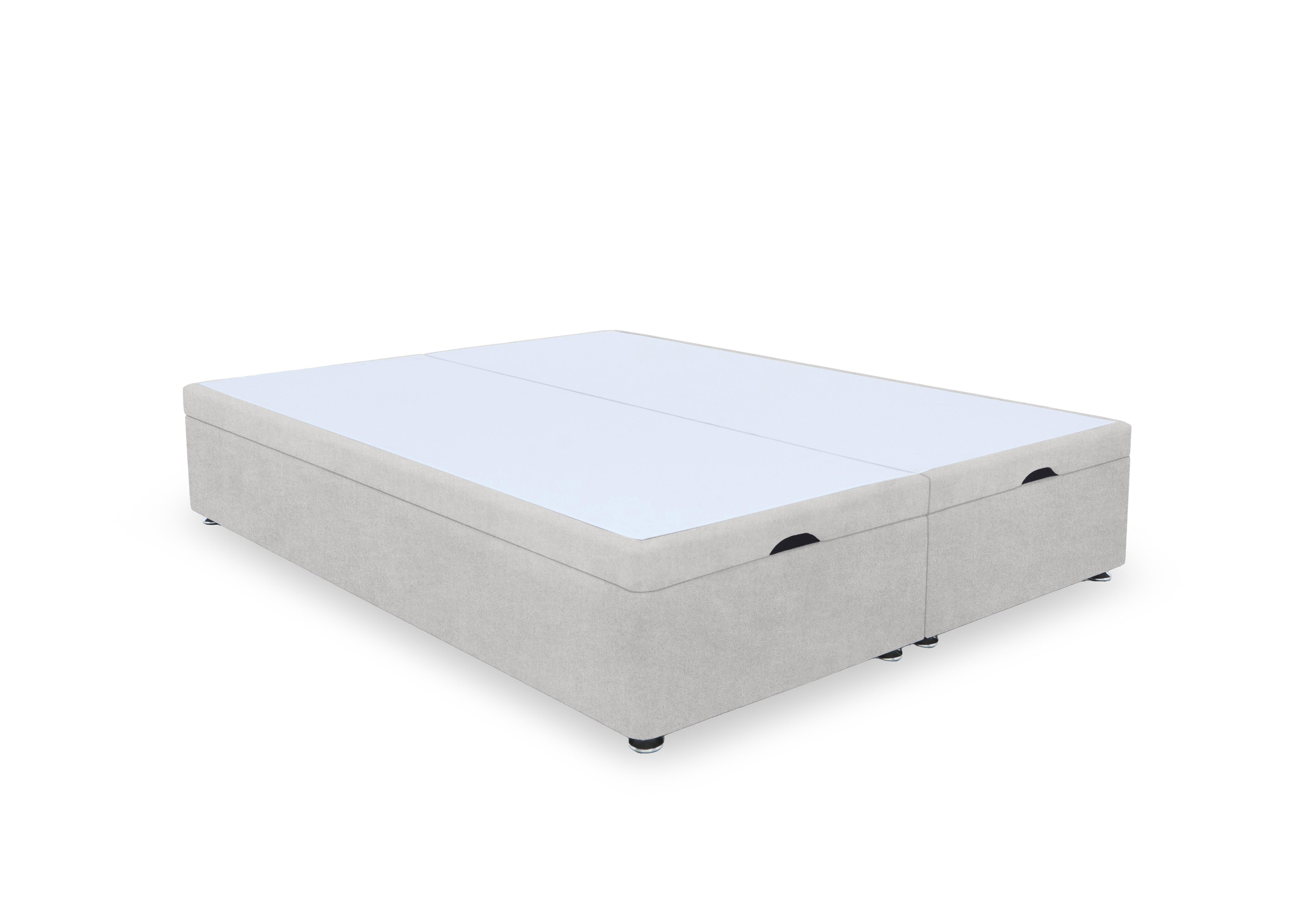 Artisan Premium Platform Top Manual End Lift Ottoman Divan Base in Plain Opal on Furniture Village