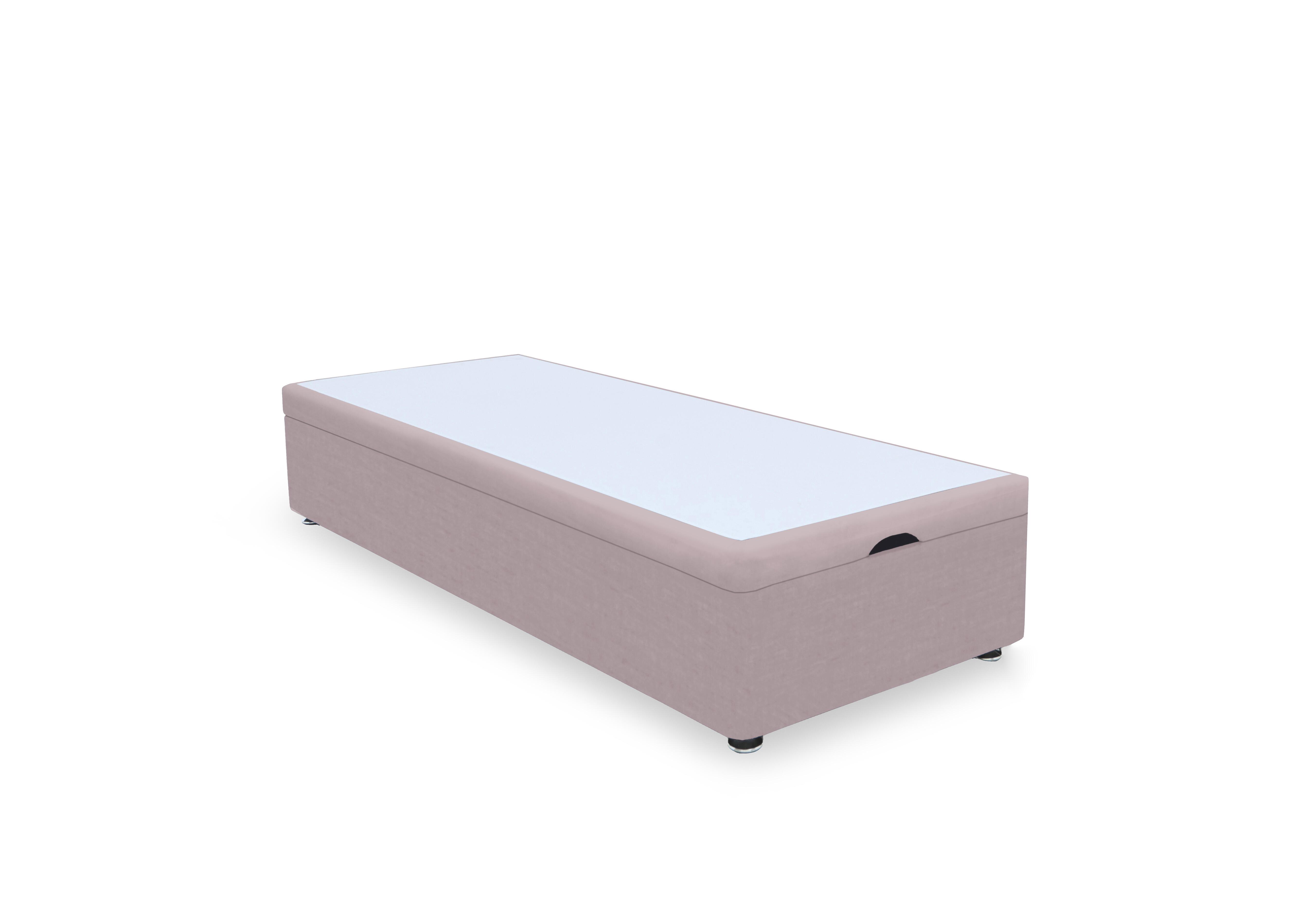Artisan Premium Manual End Lift Ottoman Divan Base in Plush Lilac on Furniture Village