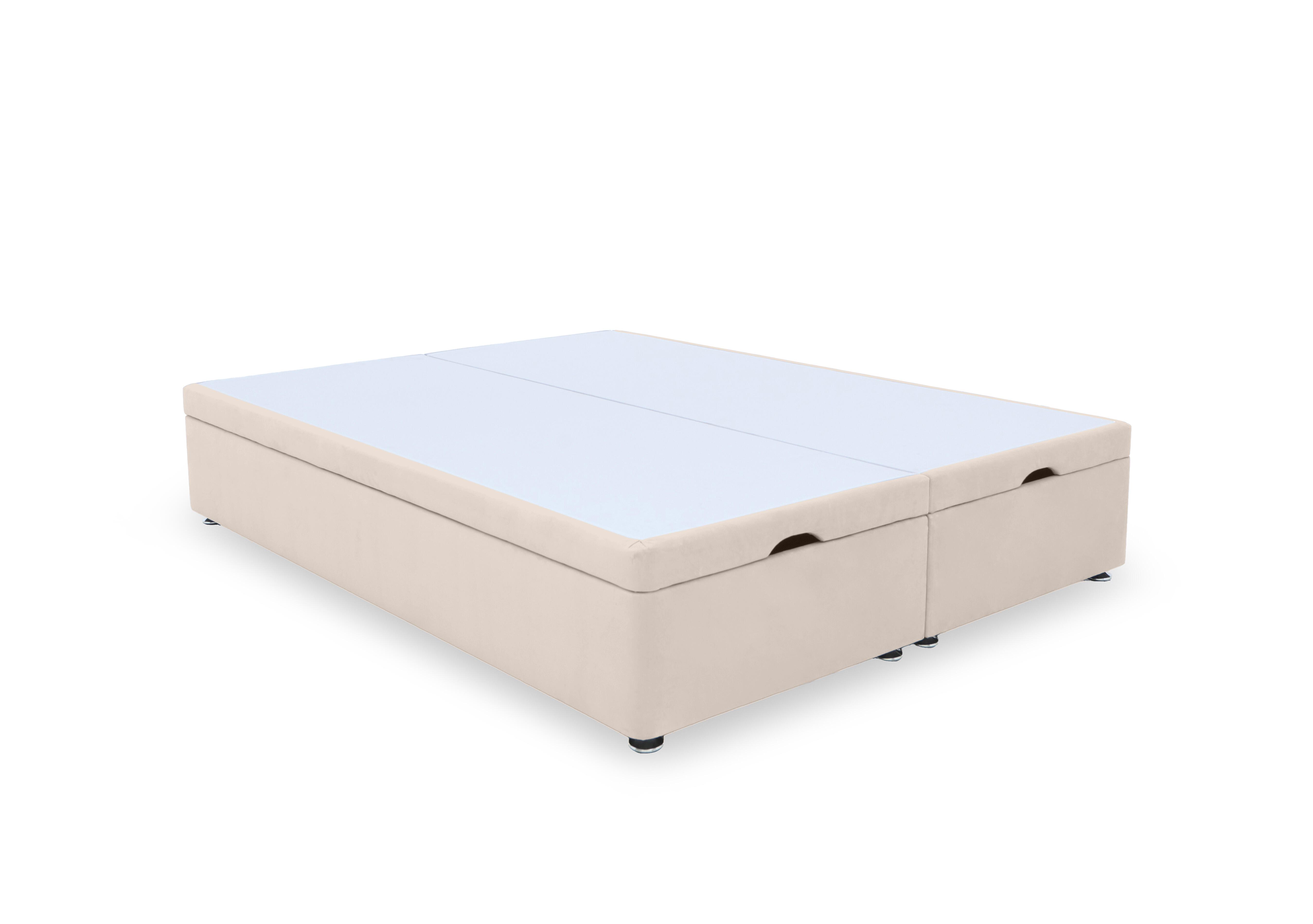 Artisan Premium Manual End Lift Ottoman Divan Base in Sandstone Pearl on Furniture Village