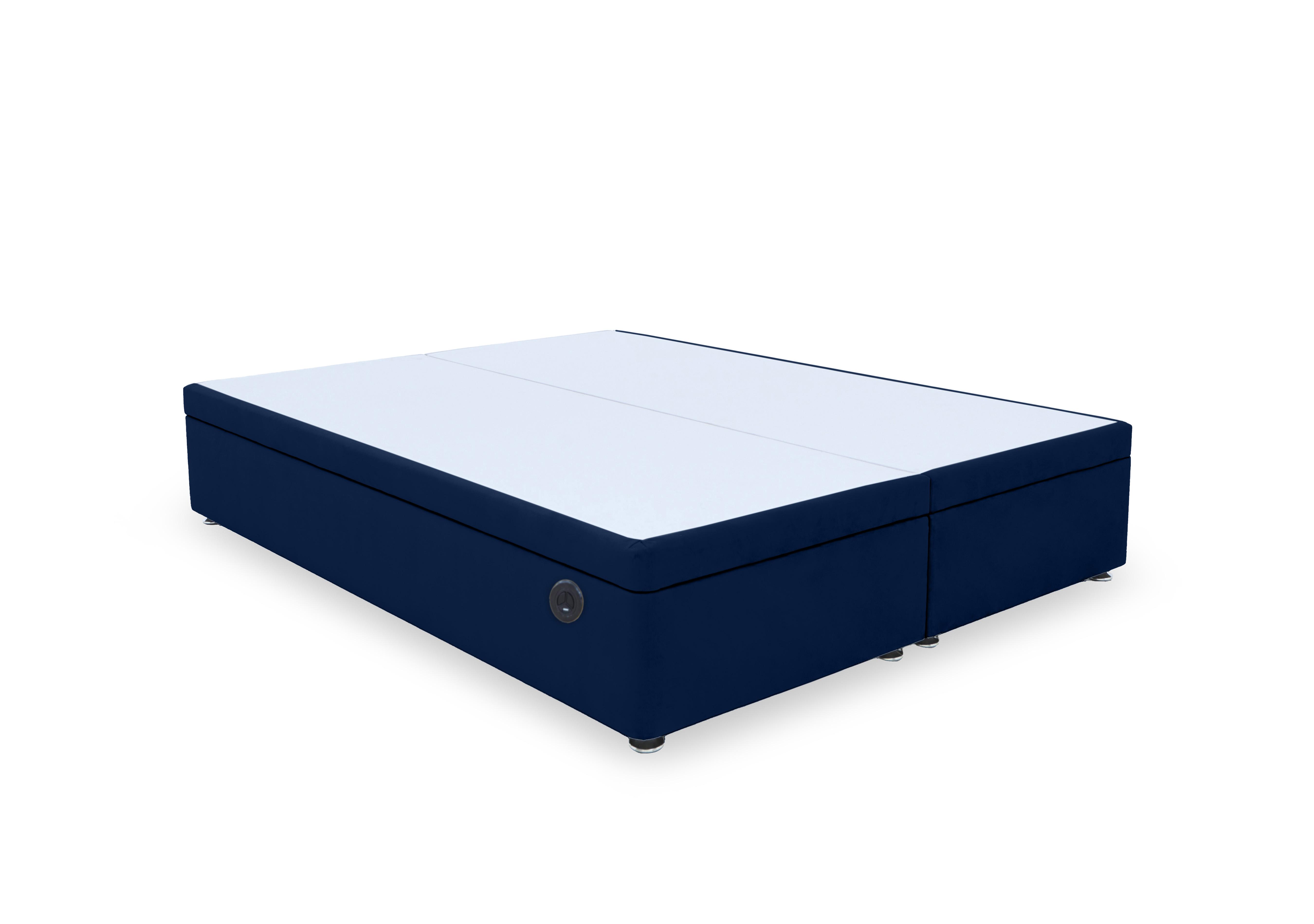 Artisan Premium Electric End Lift Ottoman Divan Base in Aston Navy on Furniture Village