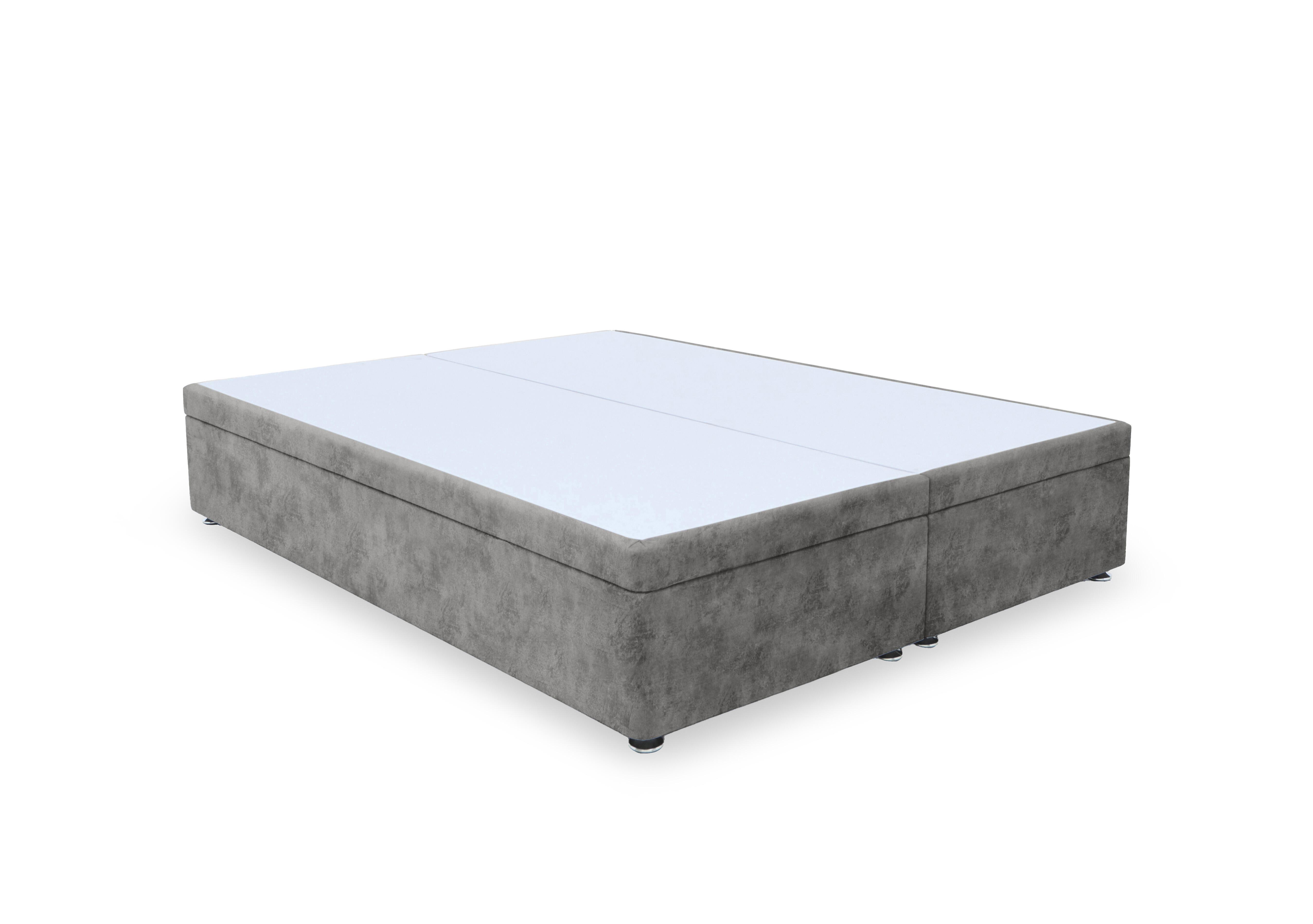 Artisan Premium Platform Top Electric End Lift Ottoman Divan Base in Daytona Pebble on Furniture Village