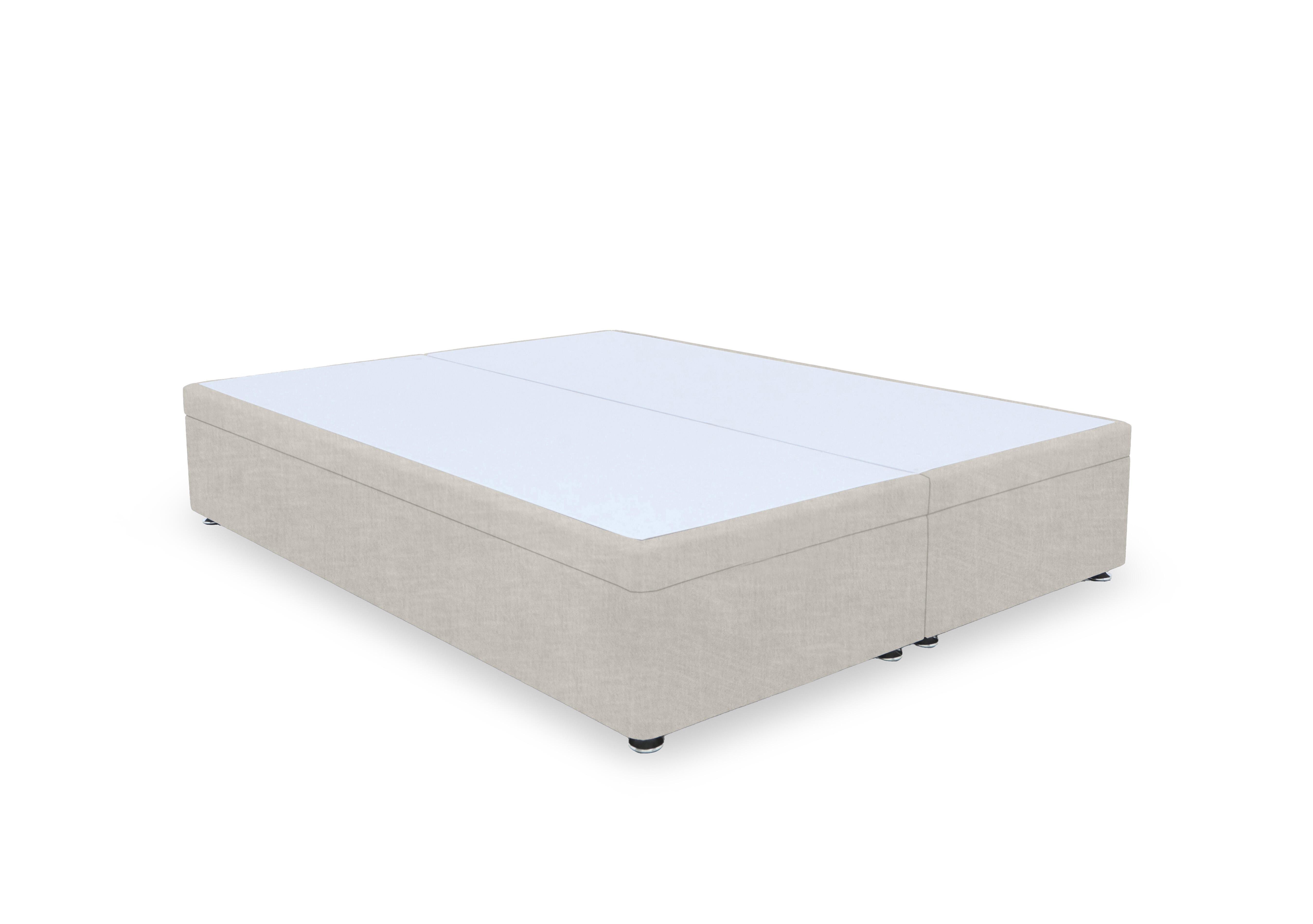 Artisan Premium Platform Top Electric End Lift Ottoman Divan Base in Queens Oat on Furniture Village