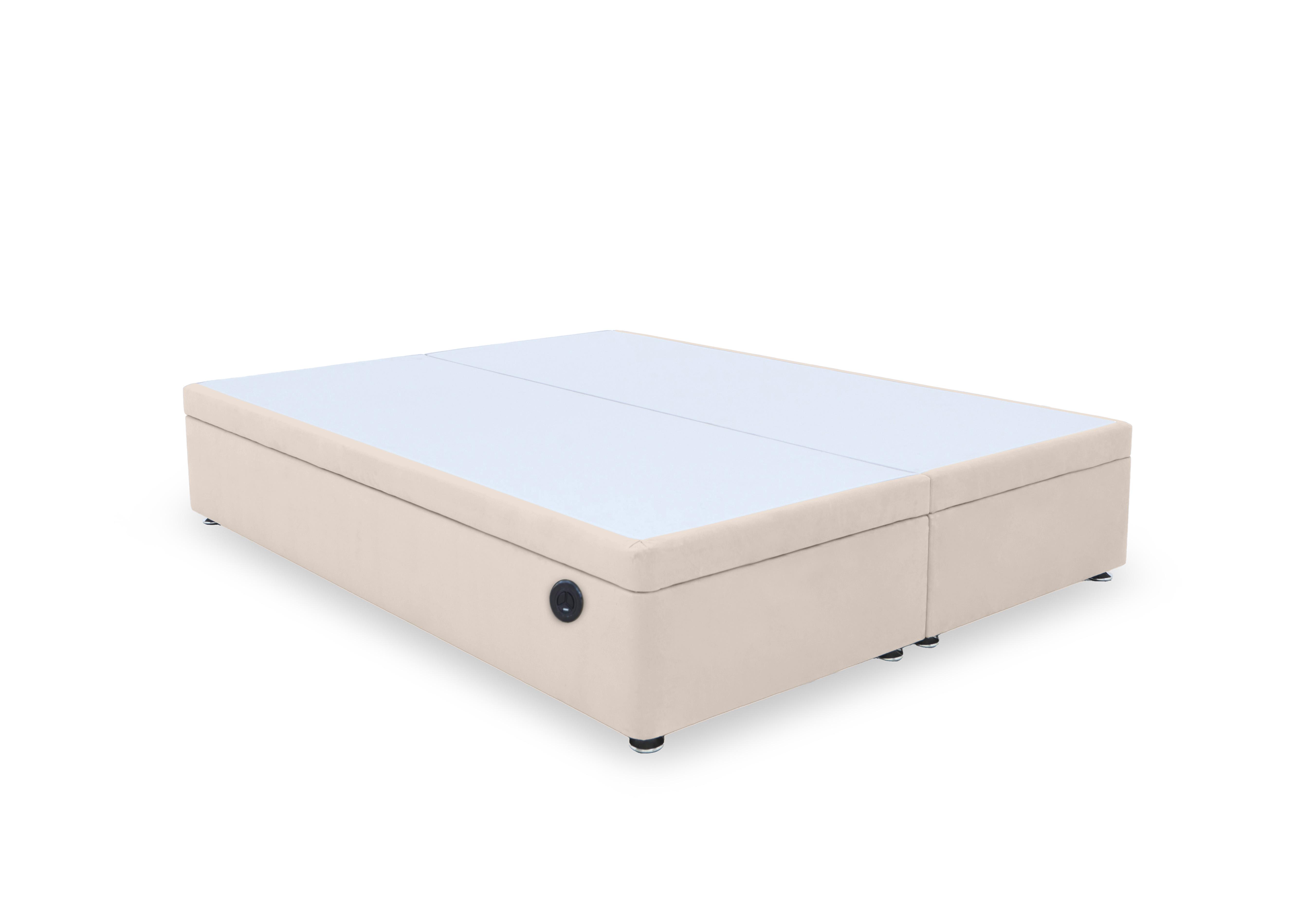 Artisan Premium Electric End Lift Ottoman Divan Base in Sandstone Pearl on Furniture Village