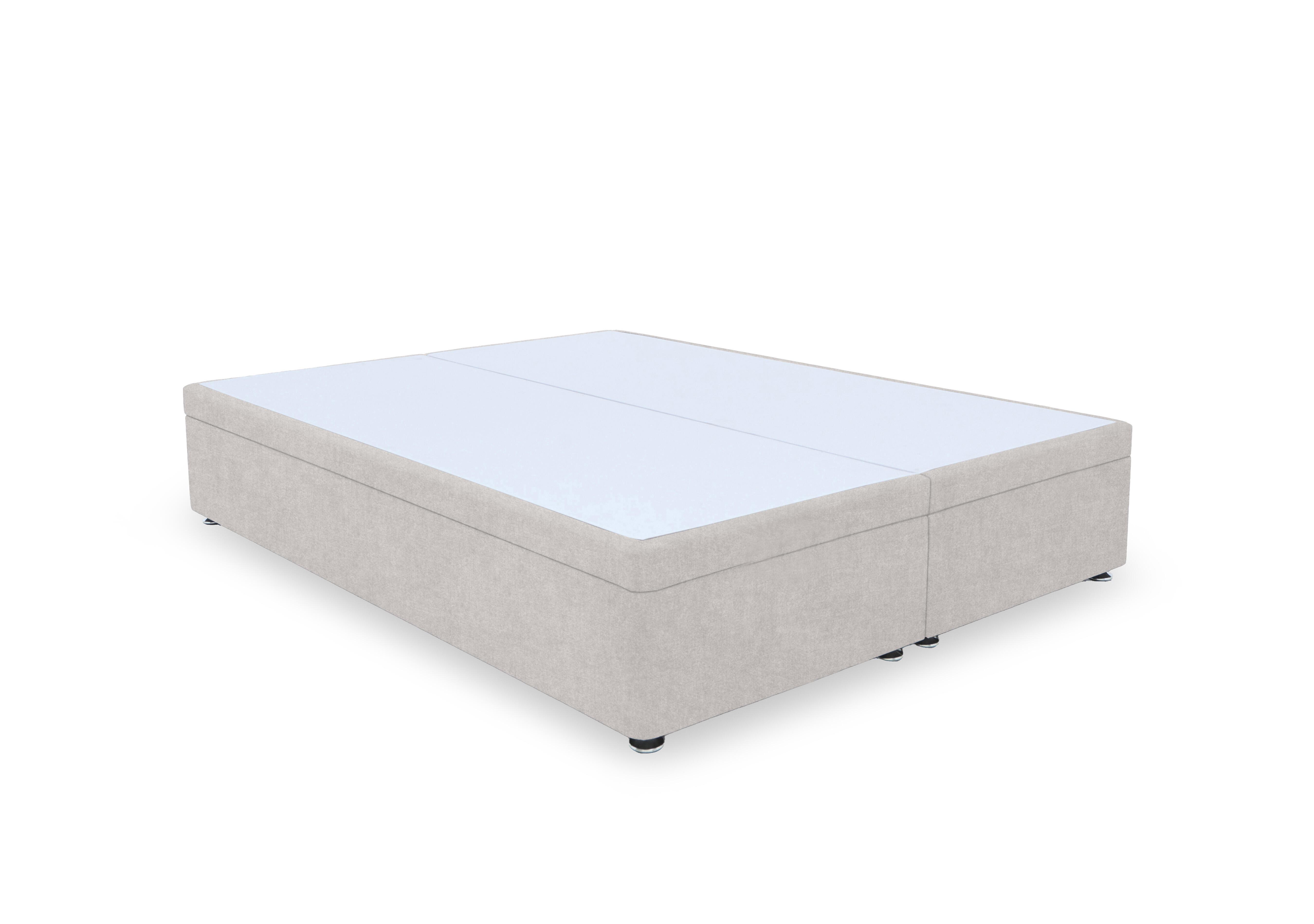 Artisan Premium Platform Top Electric End Lift Ottoman Divan Base in Tweed Stone on Furniture Village