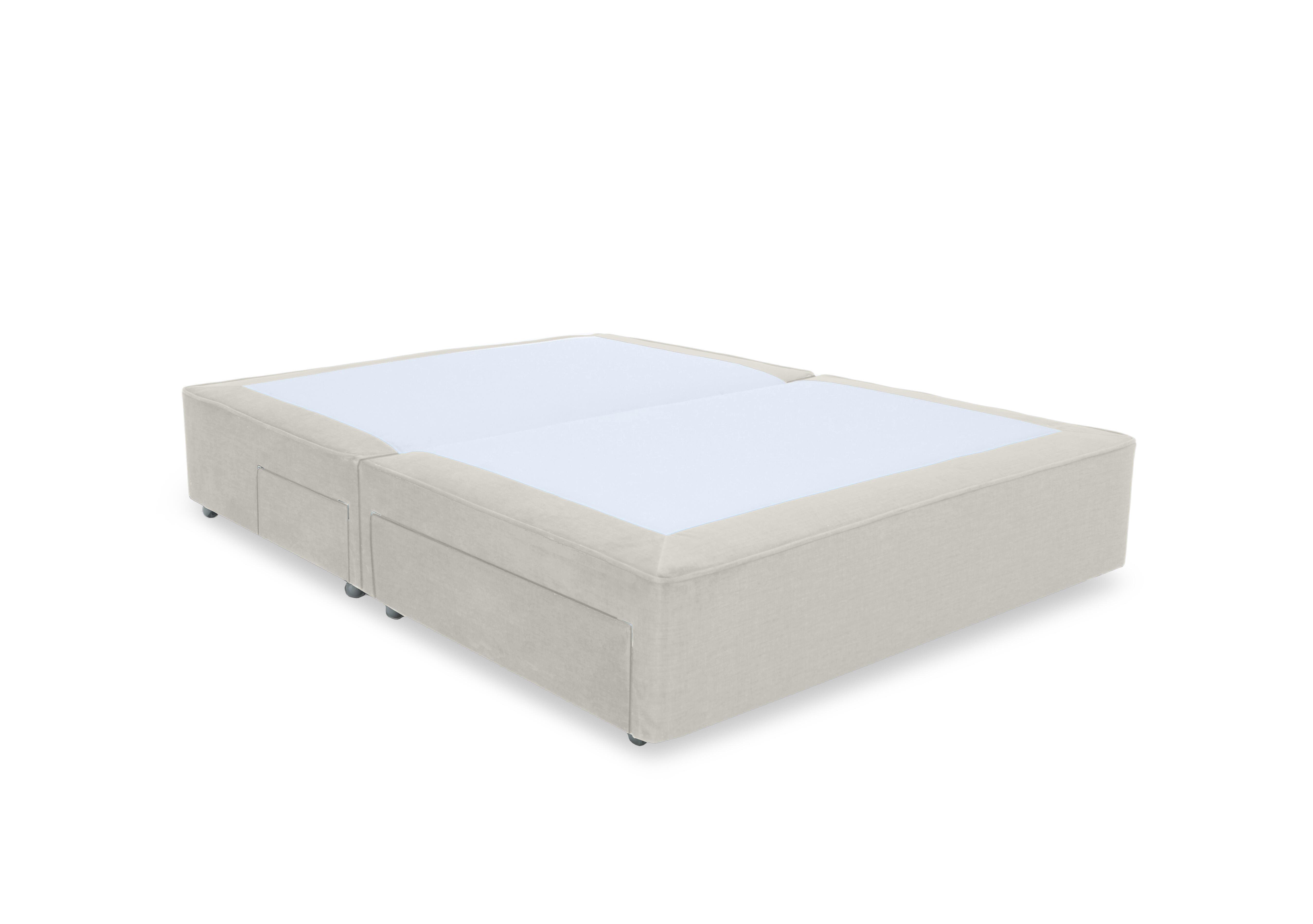 Artisan Platinum Pocket Sprung Divan Base in Aston Linen on Furniture Village