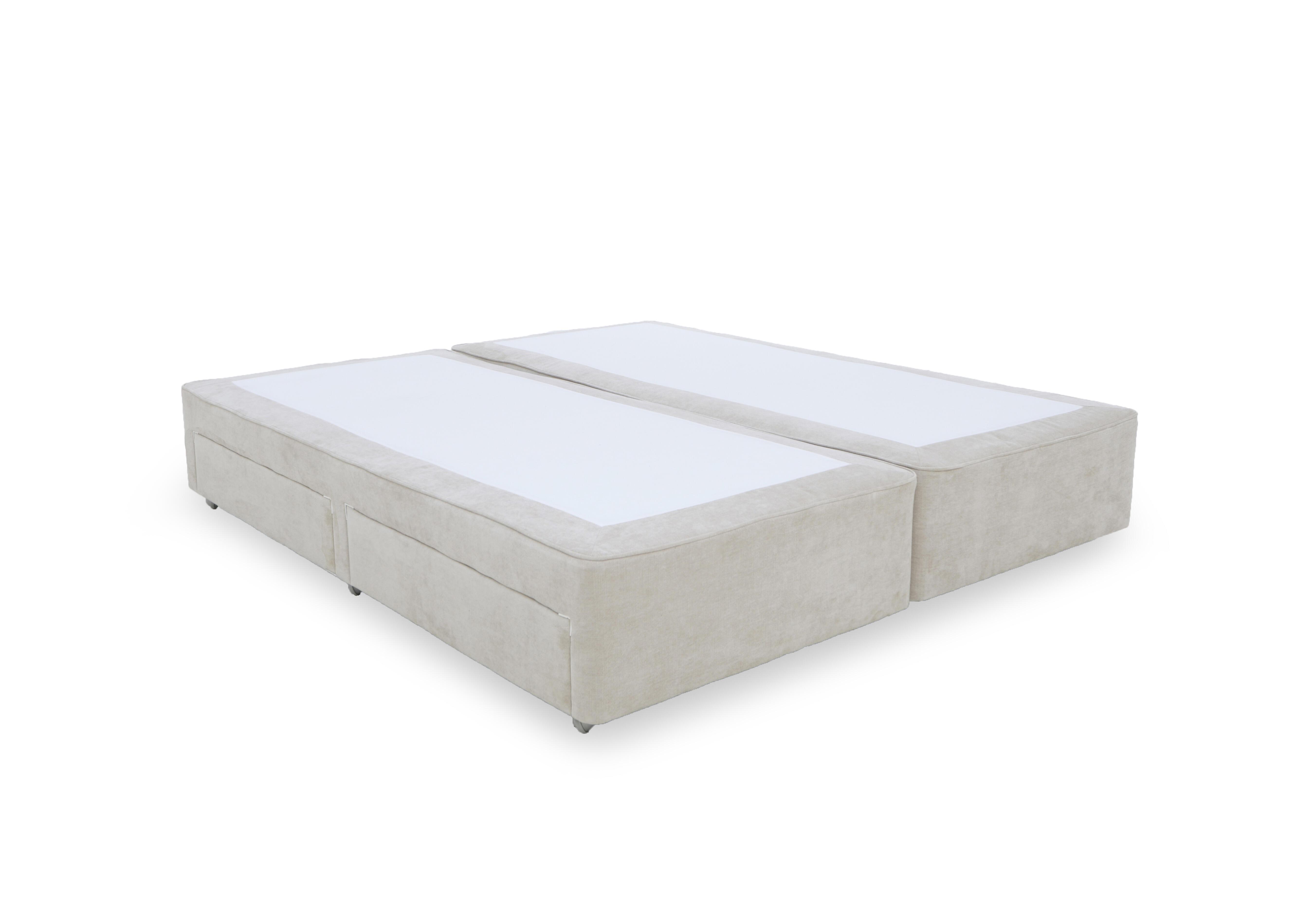 Artisan Platinum Pocket Sprung Divan Base in Aston Linen on Furniture Village
