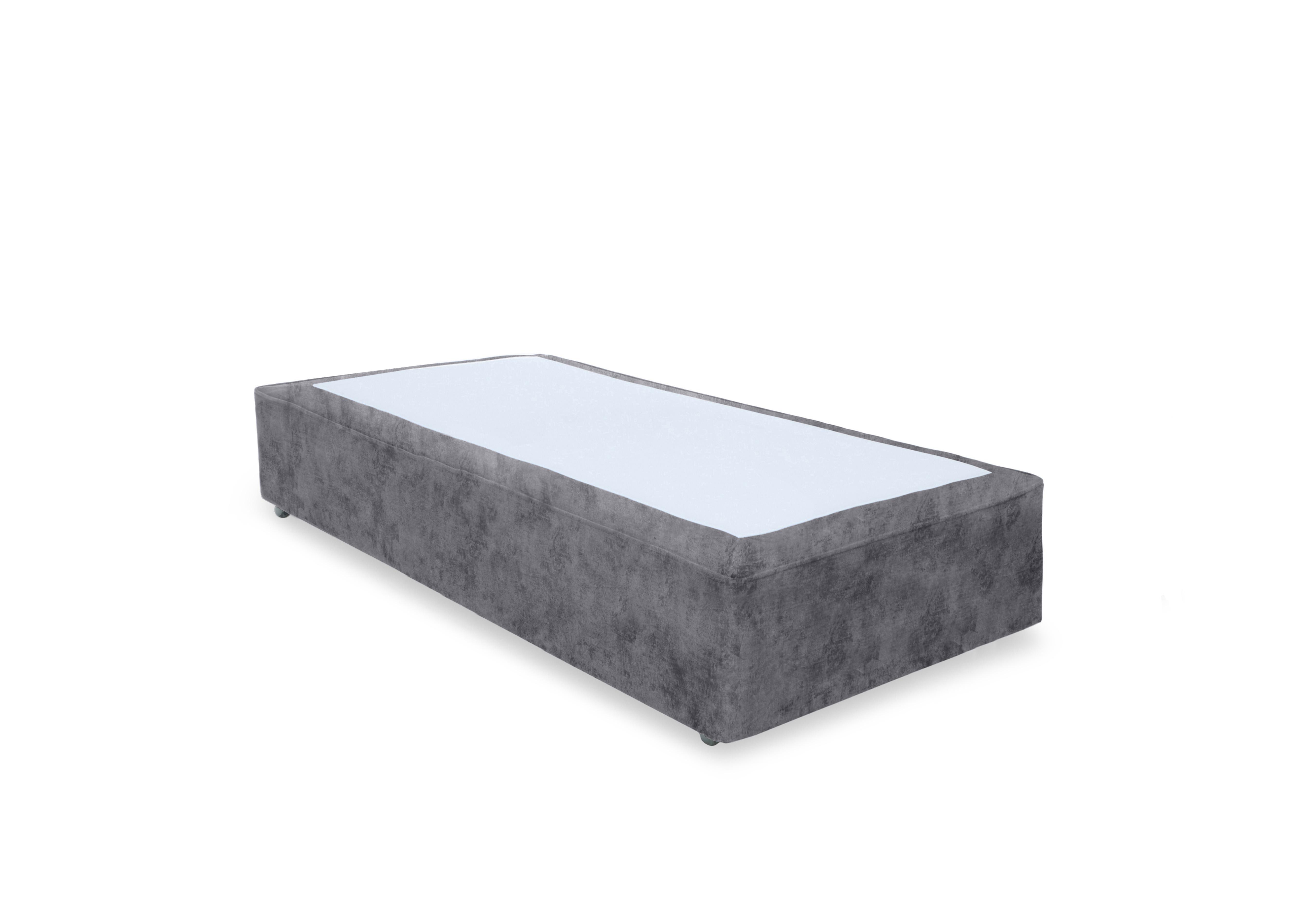 Artisan Platinum Pocket Sprung Divan Base in Daytona Grey on Furniture Village