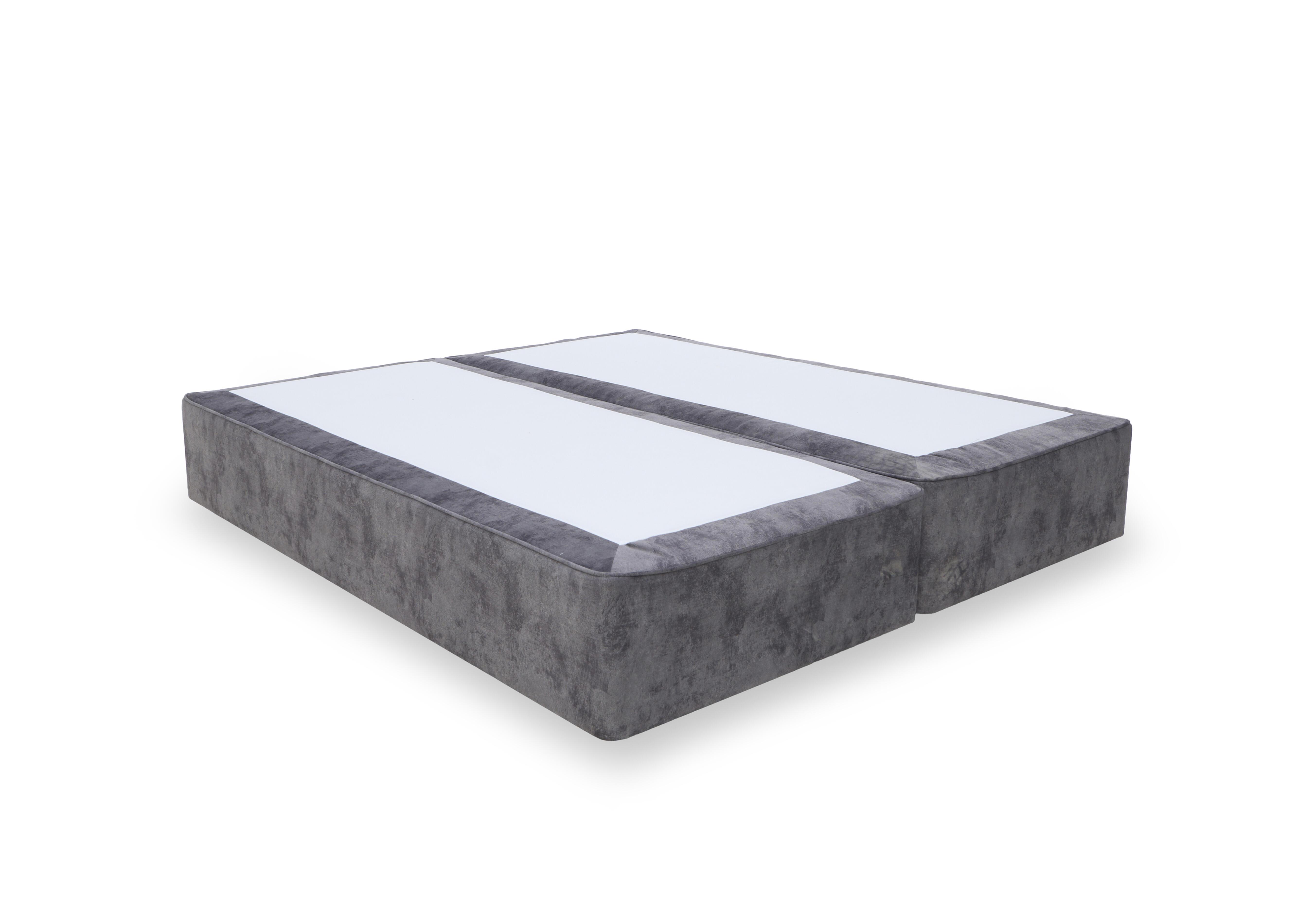Artisan Platinum Pocket Sprung Divan Base in Daytona Grey on Furniture Village
