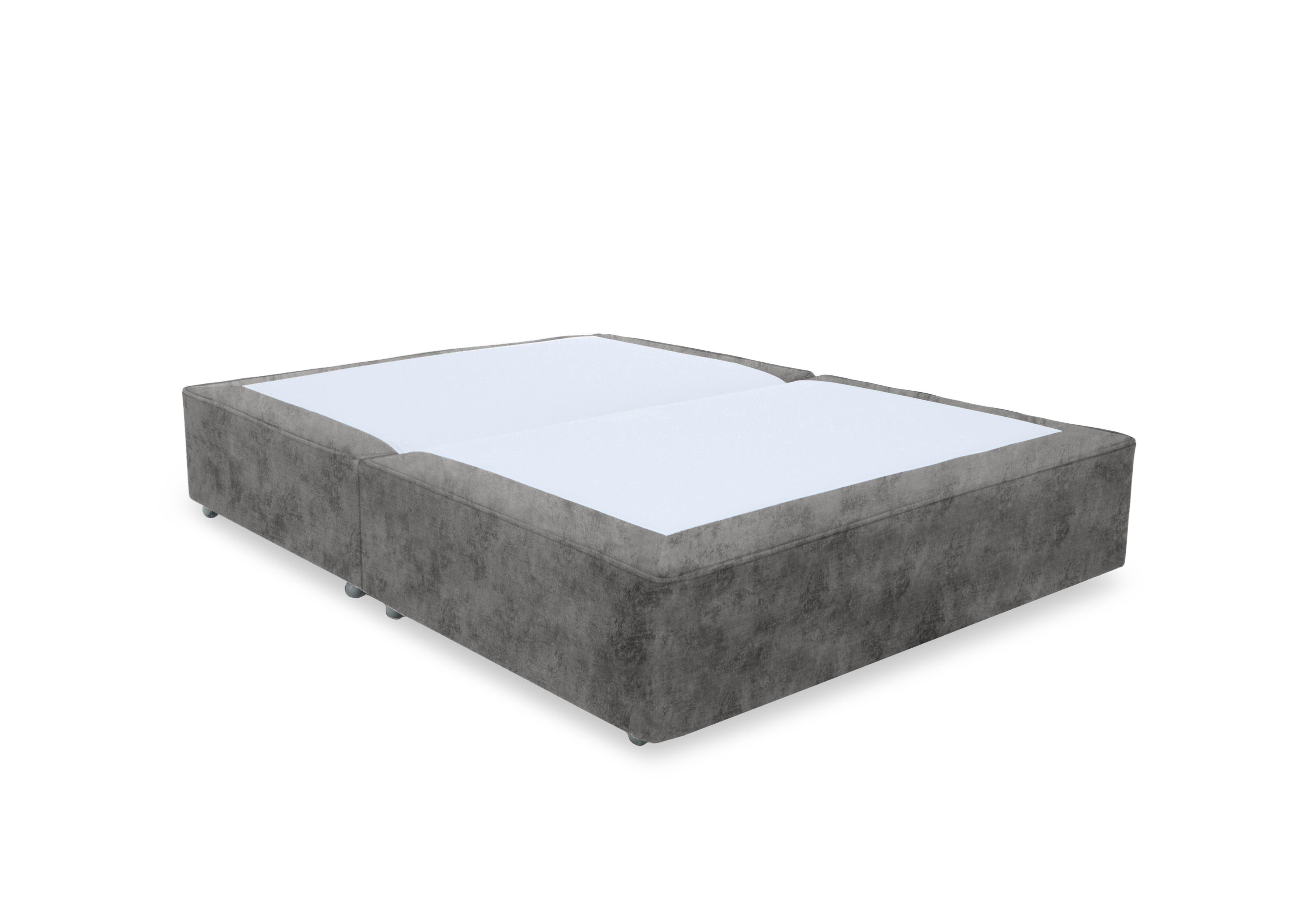 Artisan Platinum Pocket Sprung Divan Base in Daytona Pebble on Furniture Village