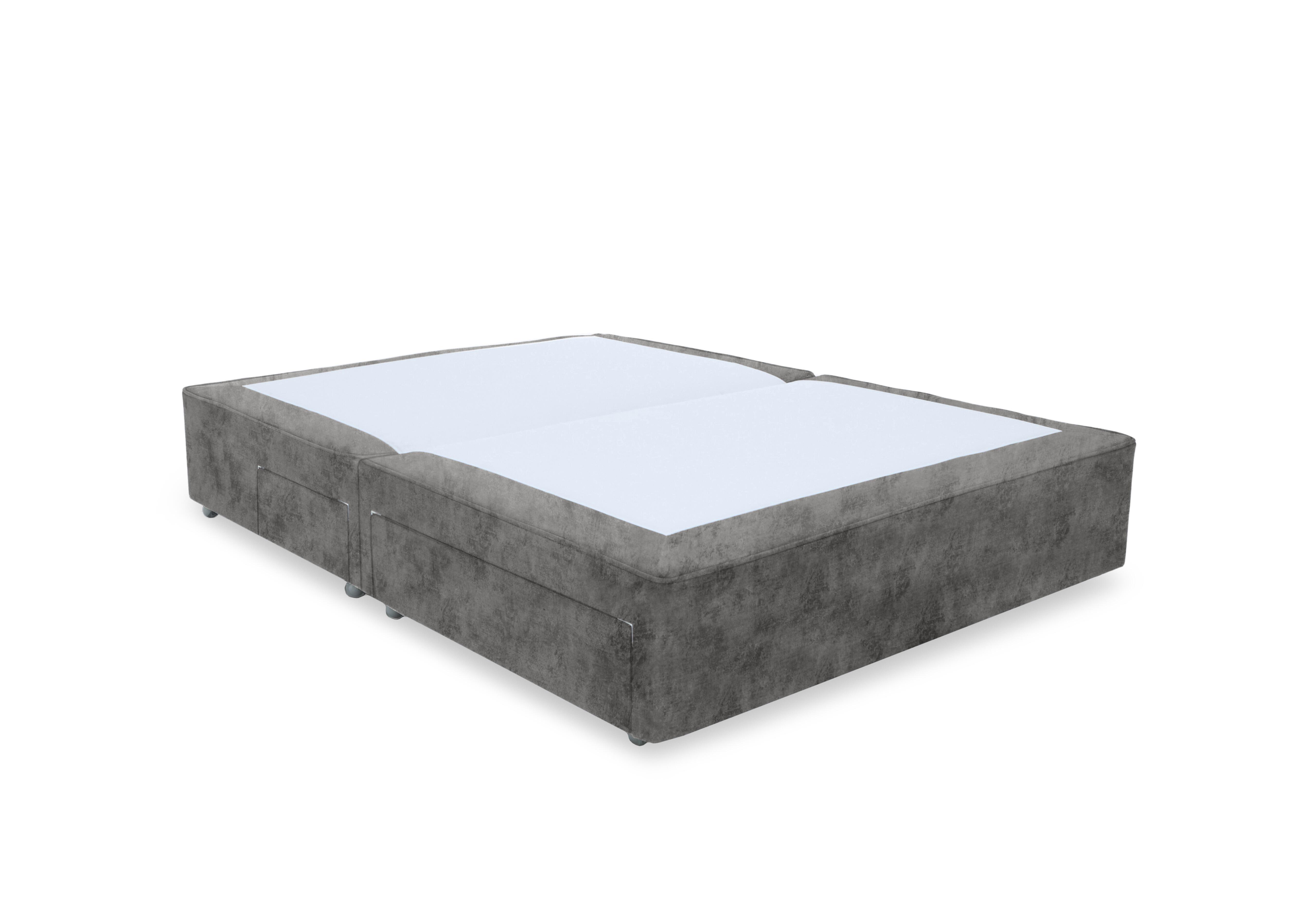 Artisan Platinum Pocket Sprung Divan Base in Daytona Pebble on Furniture Village