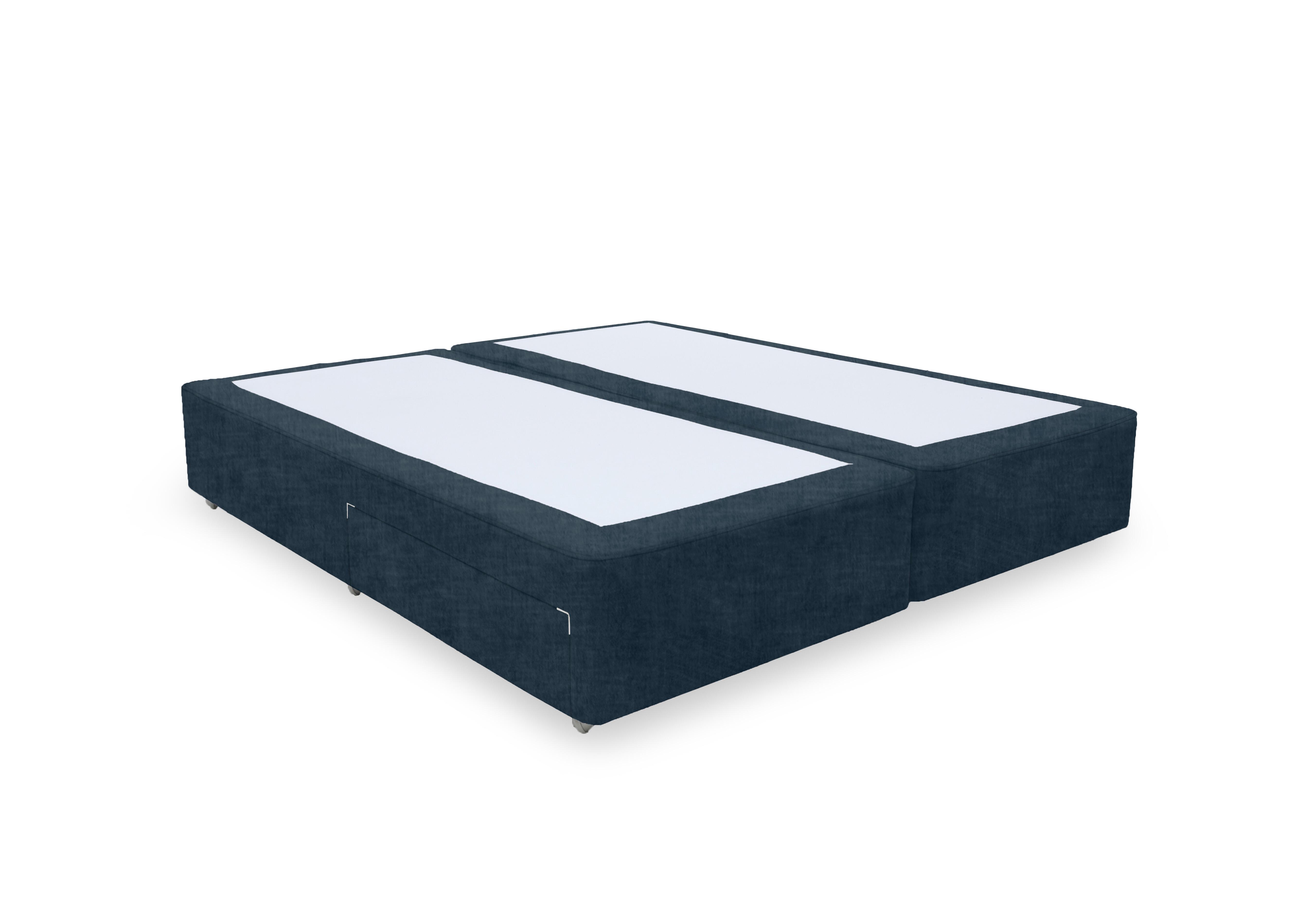 Artisan Platinum Pocket Sprung Divan Base in Granite Blue on Furniture Village