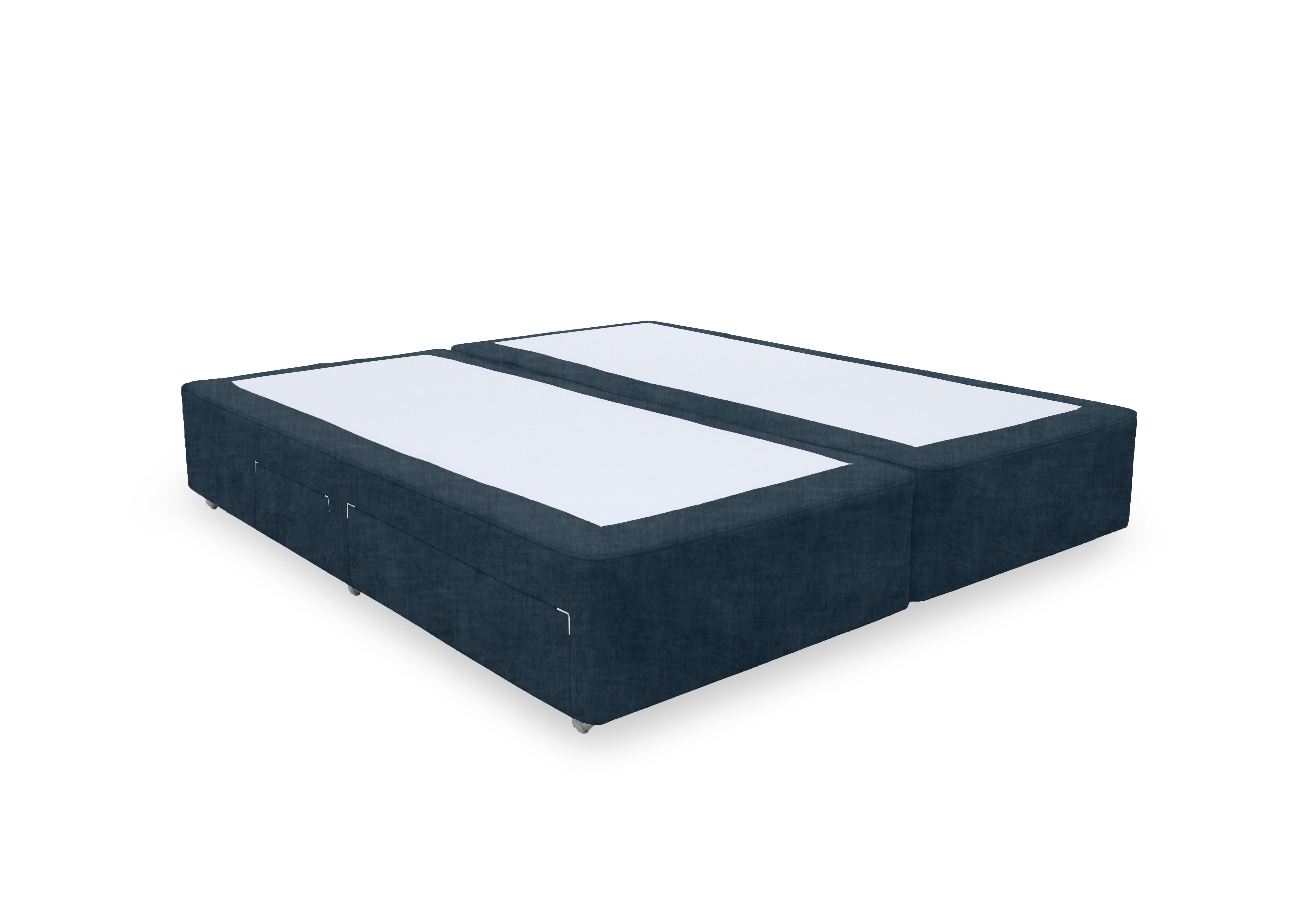 Artisan Platinum Pocket Sprung Divan Base in Granite Blue on Furniture Village