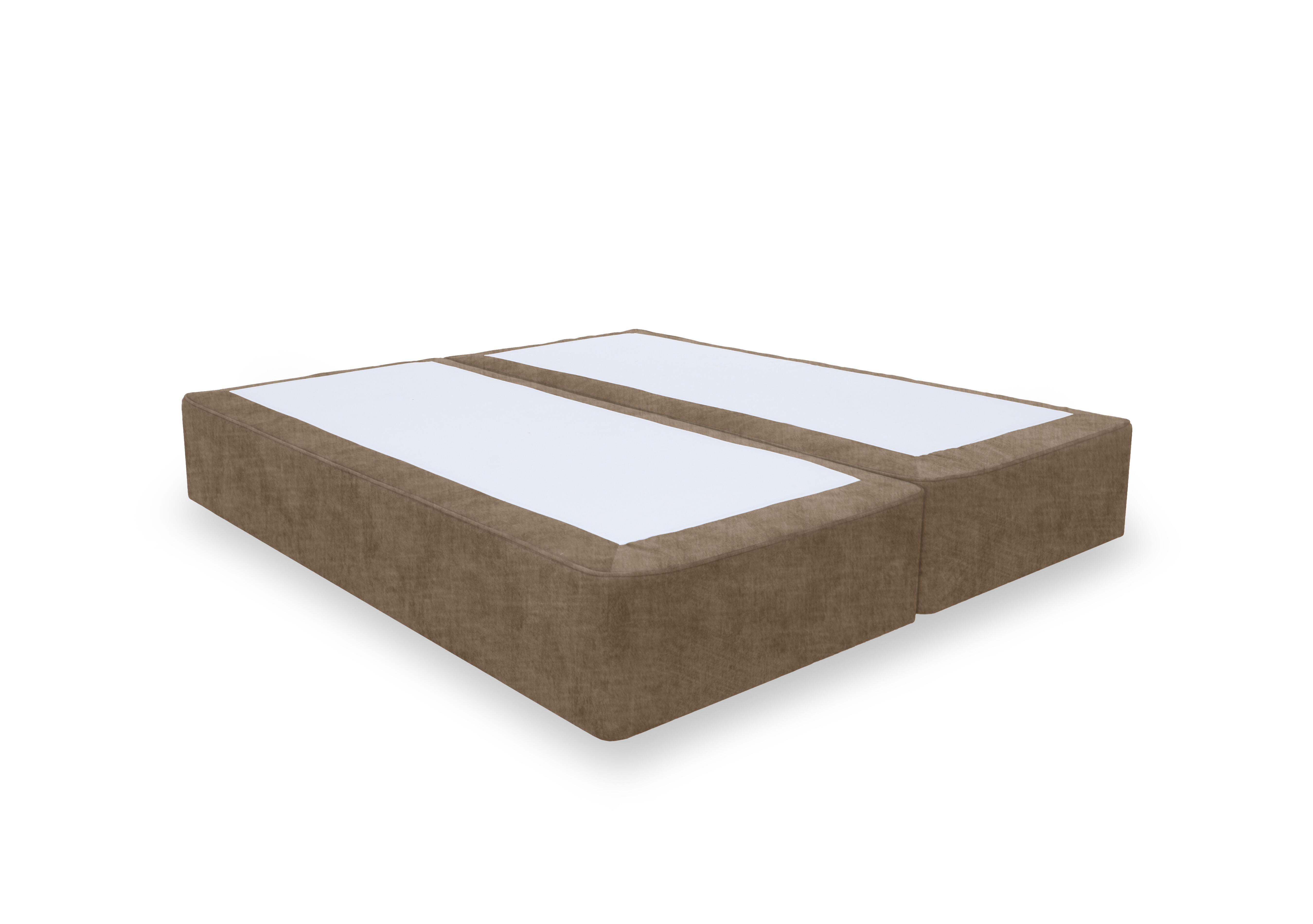 Artisan Platinum Pocket Sprung Divan Base in Lace Caramel on Furniture Village