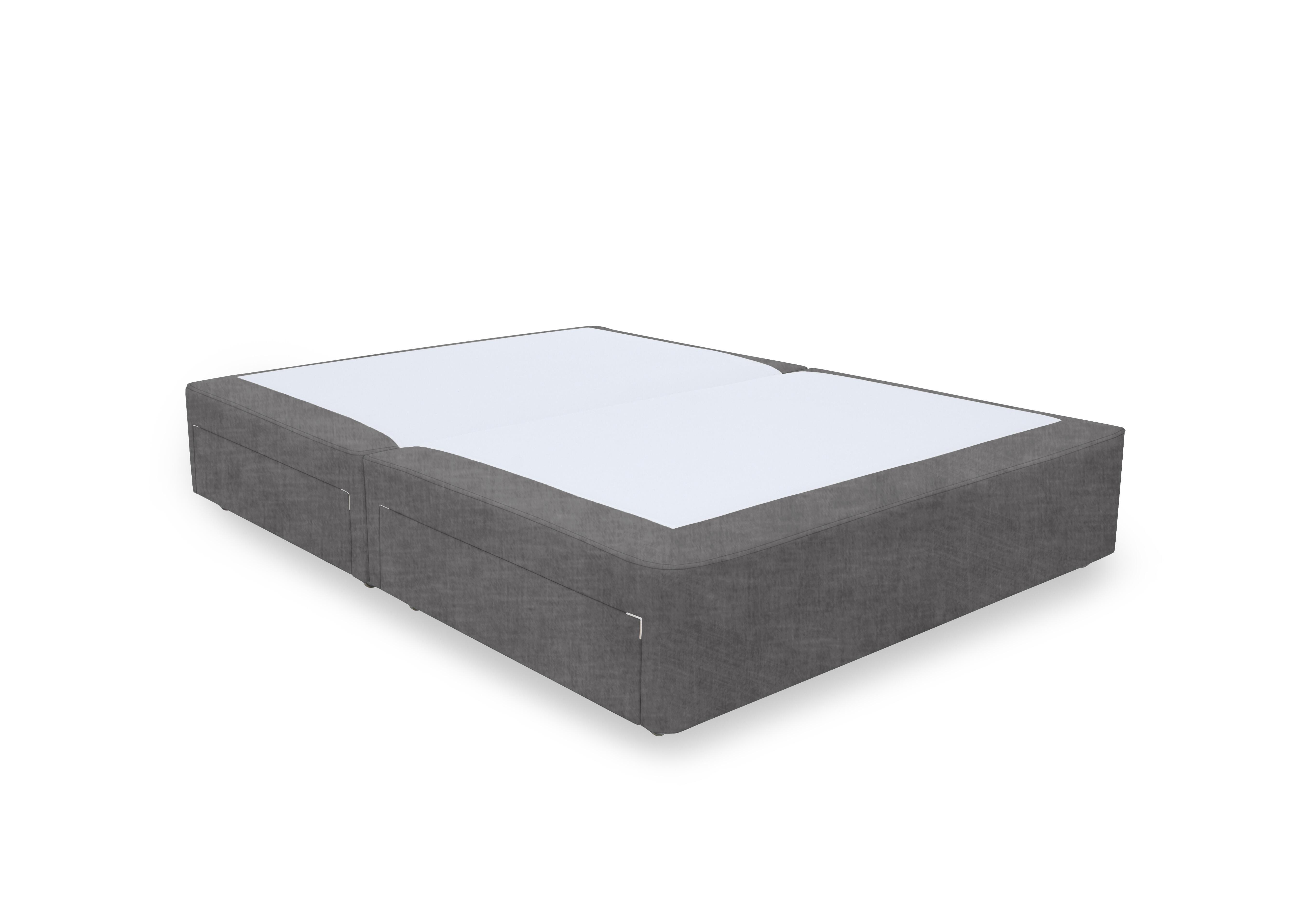 Artisan Platinum Pocket Sprung Divan Base in Lace Domino on Furniture Village