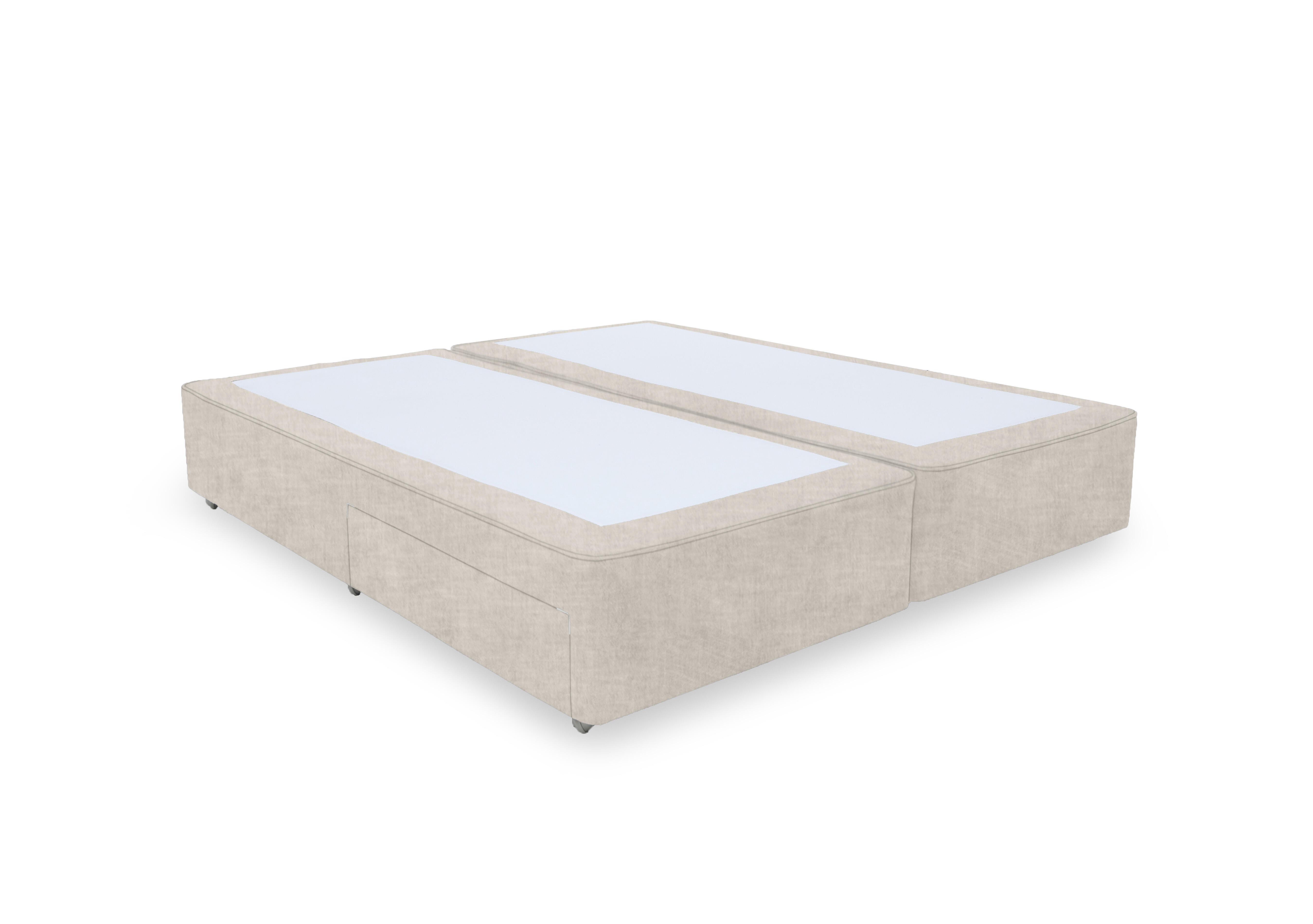 Artisan Platinum Pocket Sprung Divan Base in Lace Ivory on Furniture Village