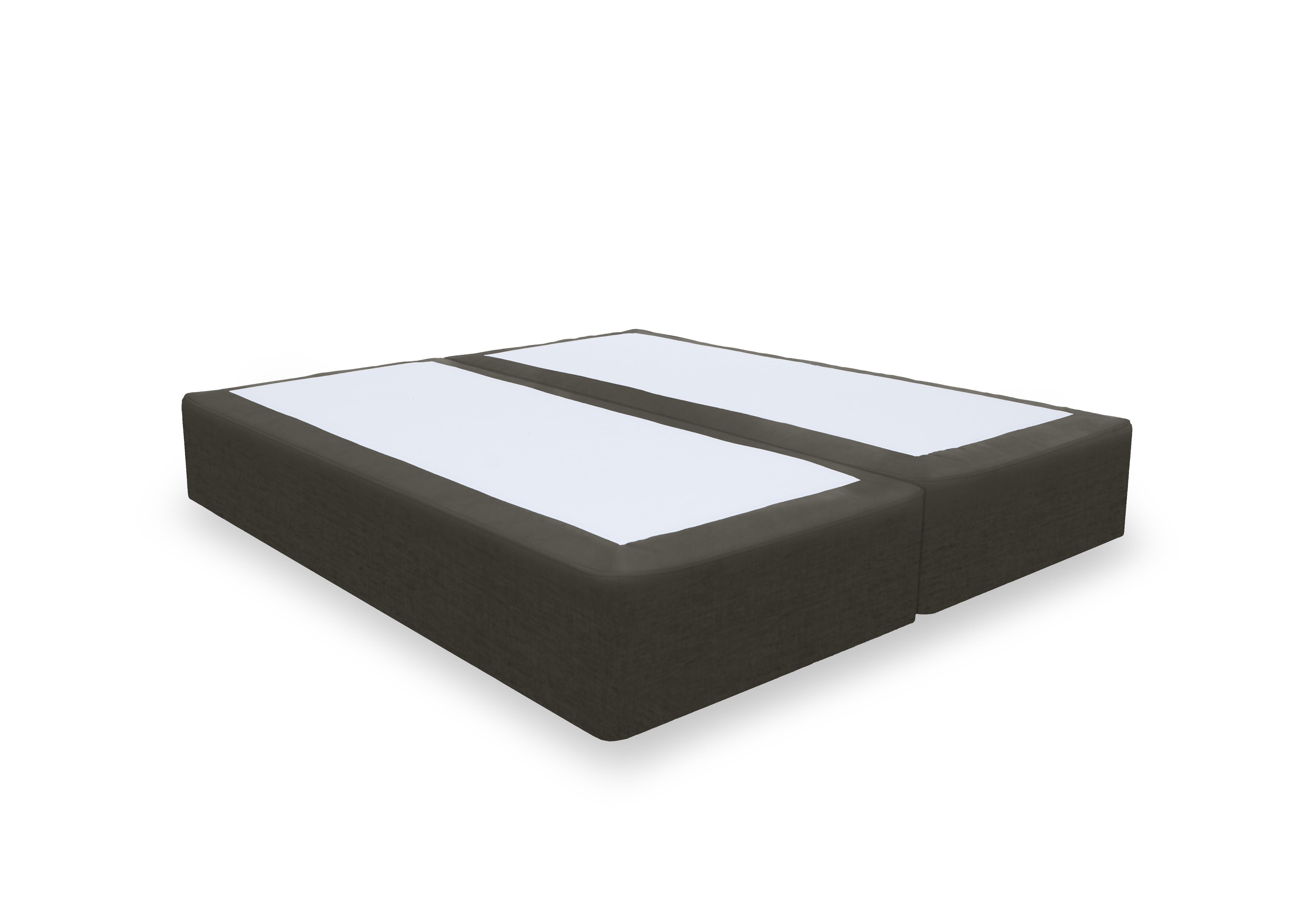 Artisan Platinum Pocket Sprung Divan Base in Milan Thunder on Furniture Village