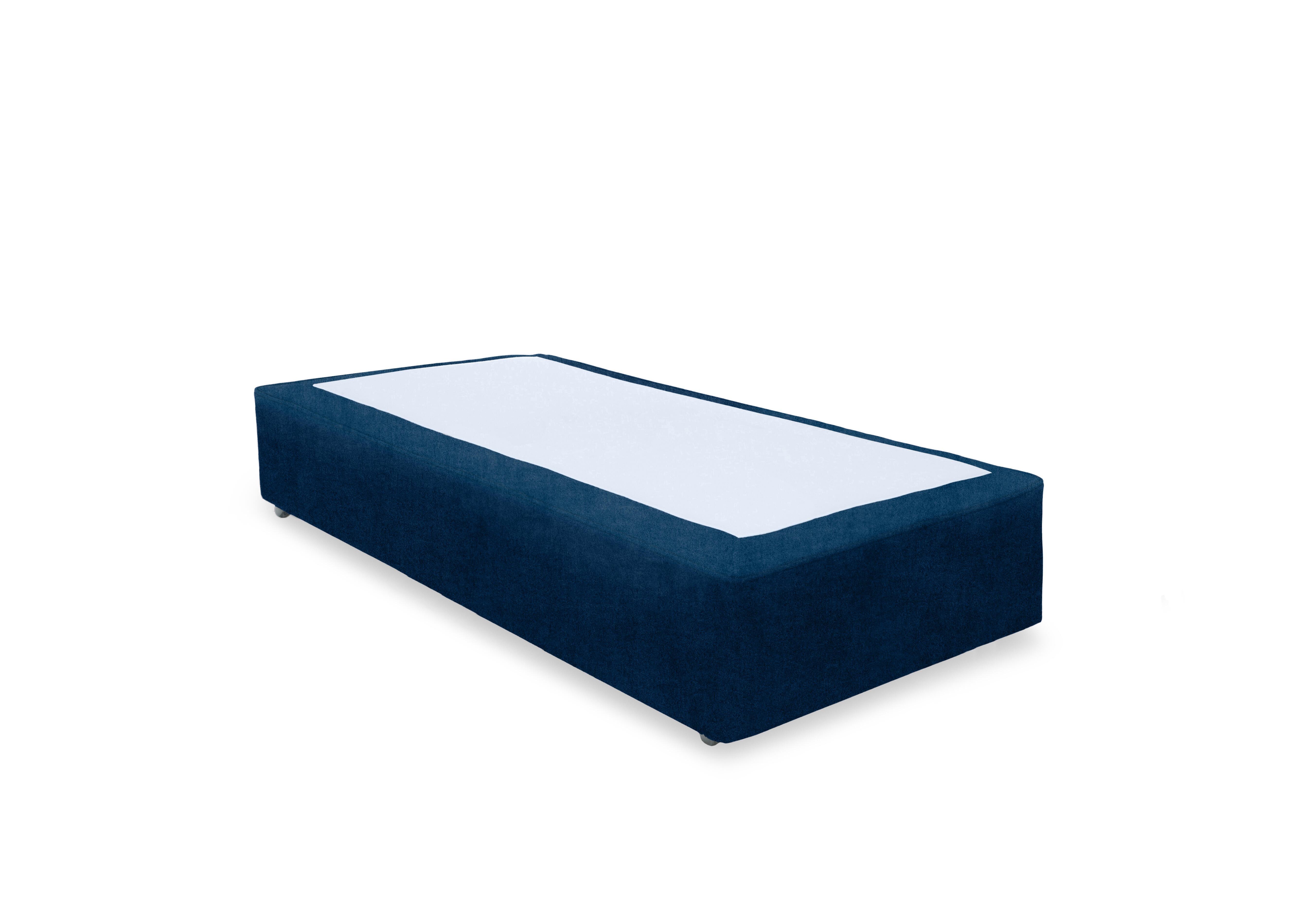 Artisan Platinum Pocket Sprung Divan Base in Plain Sapphire on Furniture Village