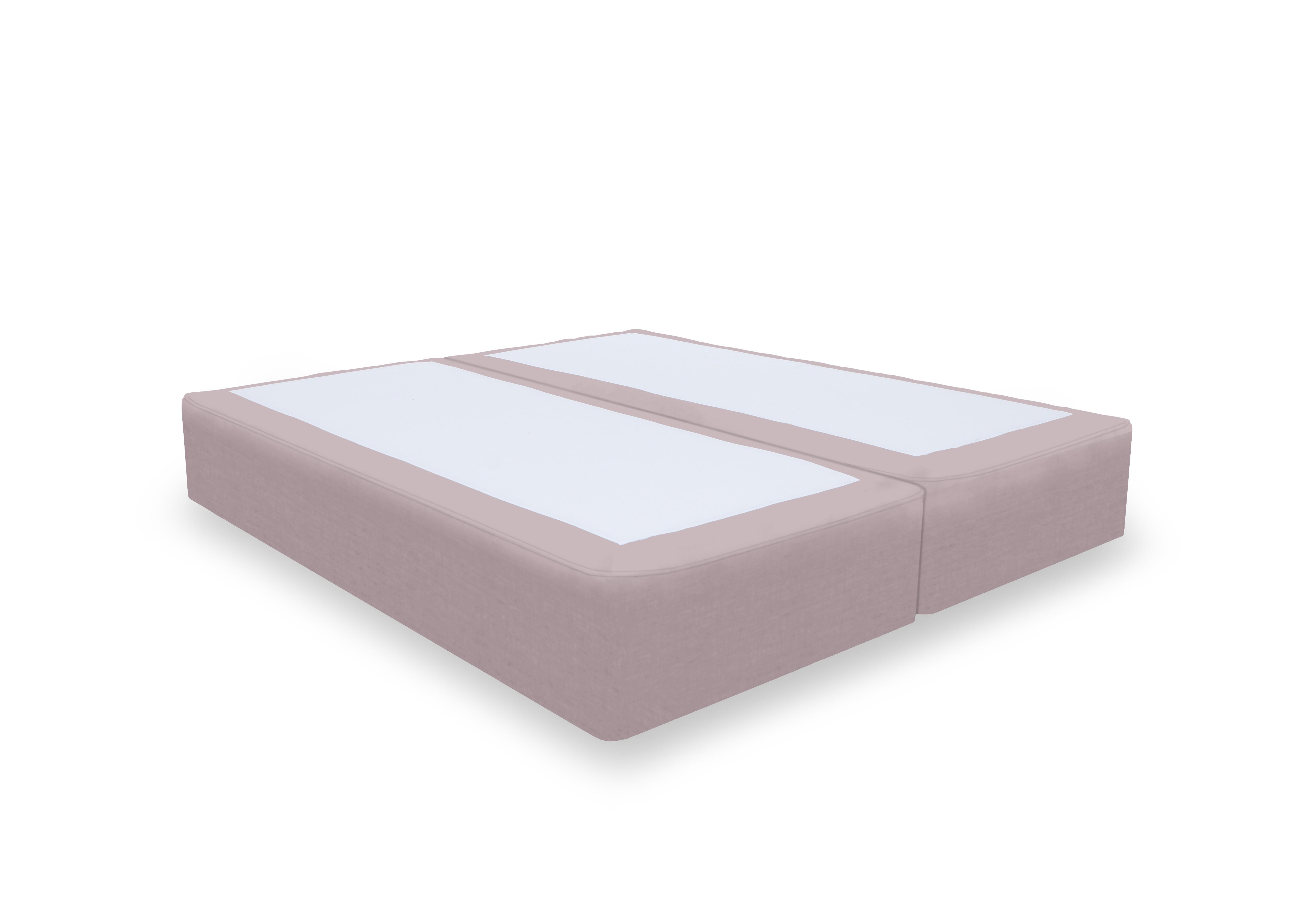 Artisan Platinum Pocket Sprung Divan Base in Plush Lilac on Furniture Village