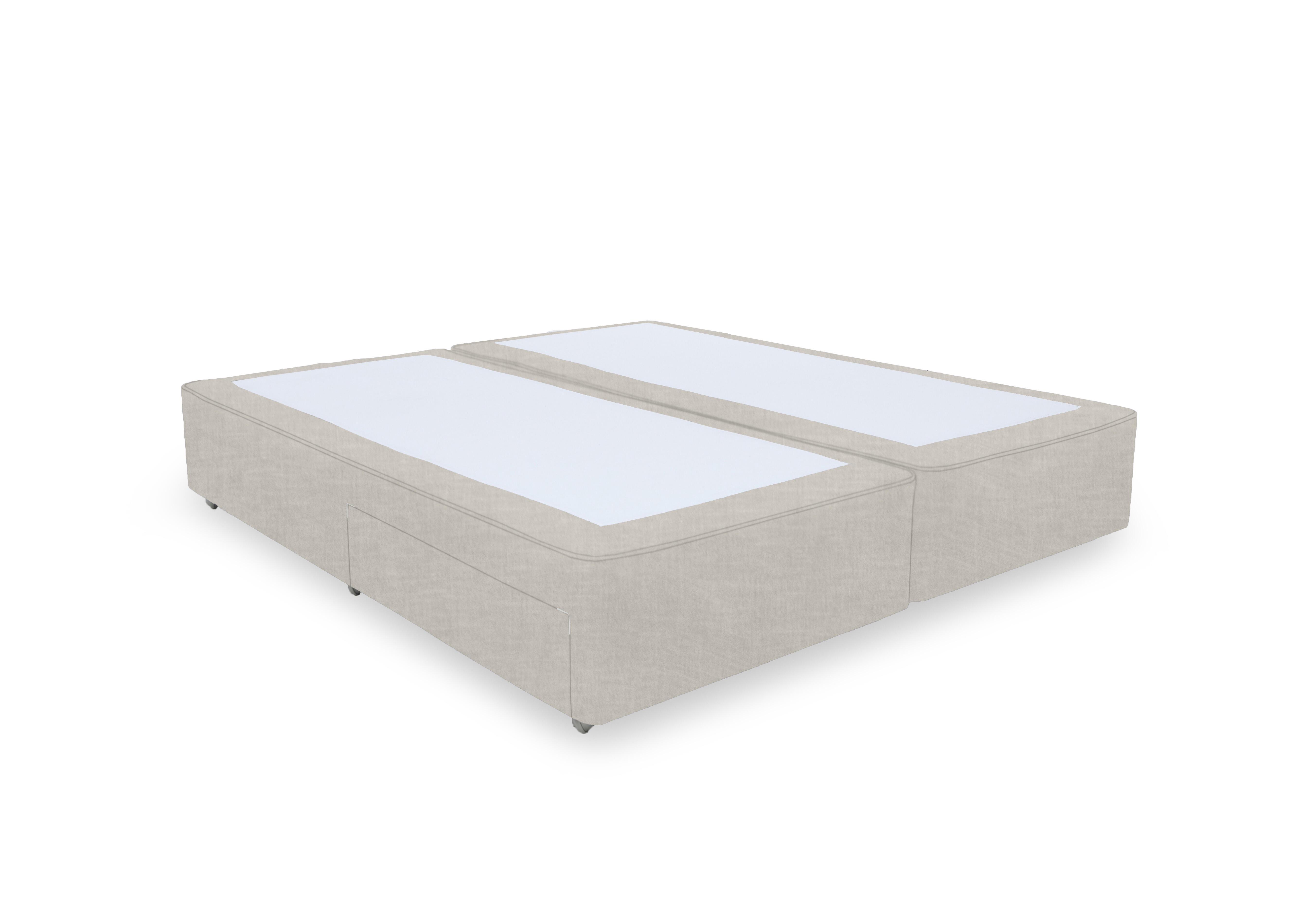 Artisan Platinum Pocket Sprung Divan Base in Queens Oat on Furniture Village