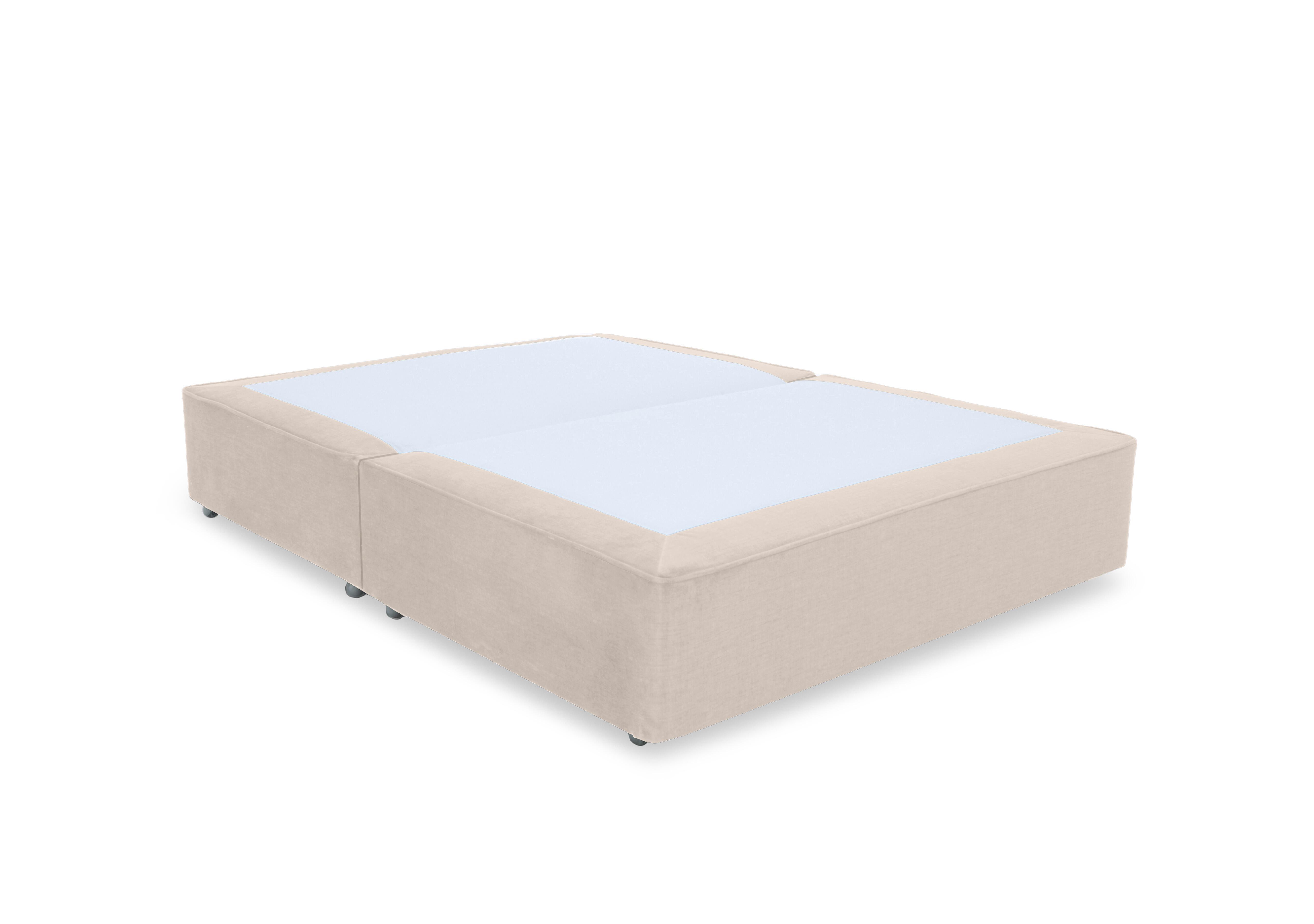Artisan Platinum Pocket Sprung Divan Base in Sandstone Pearl on Furniture Village