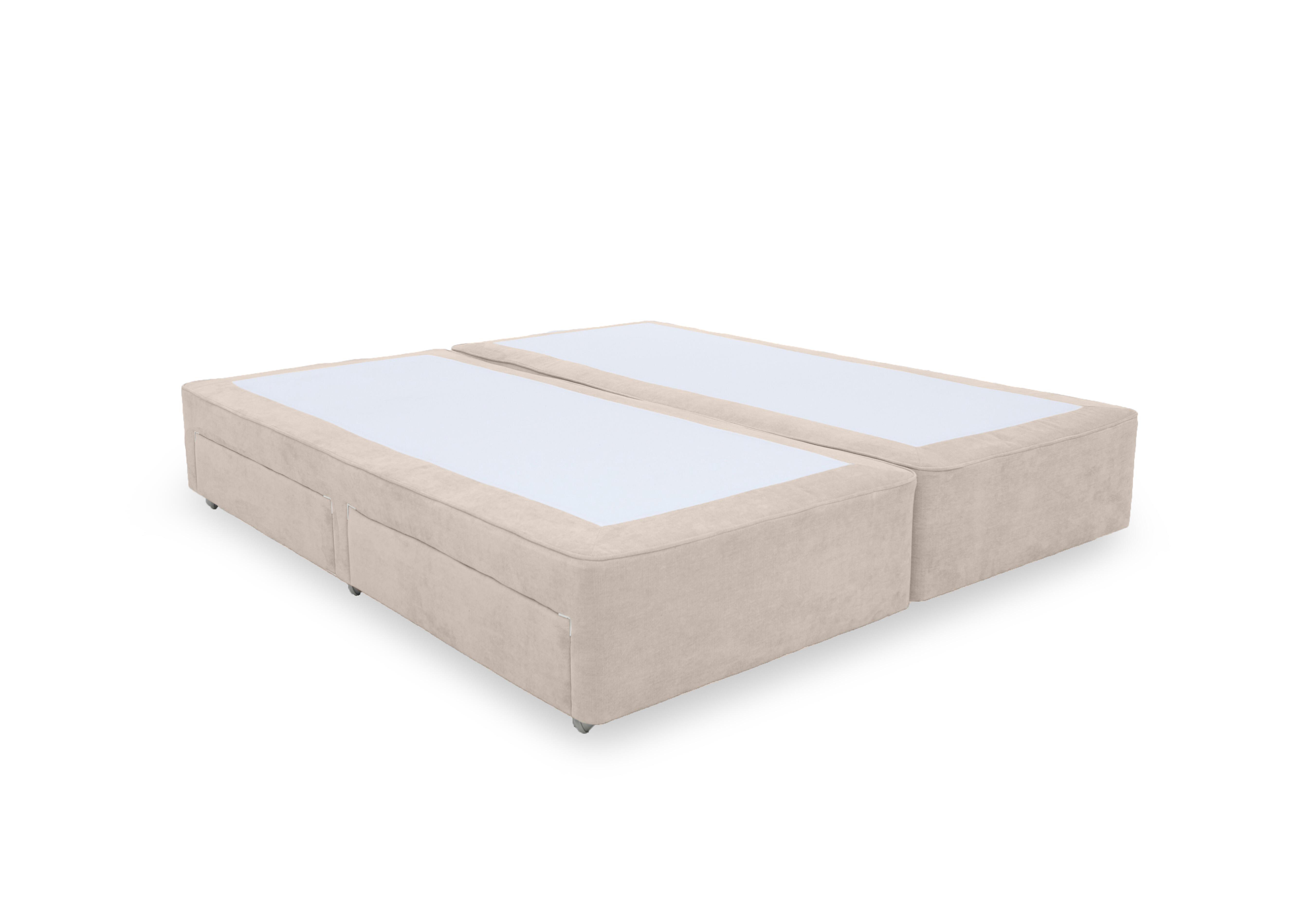 Artisan Platinum Pocket Sprung Divan Base in Sandstone Pearl on Furniture Village