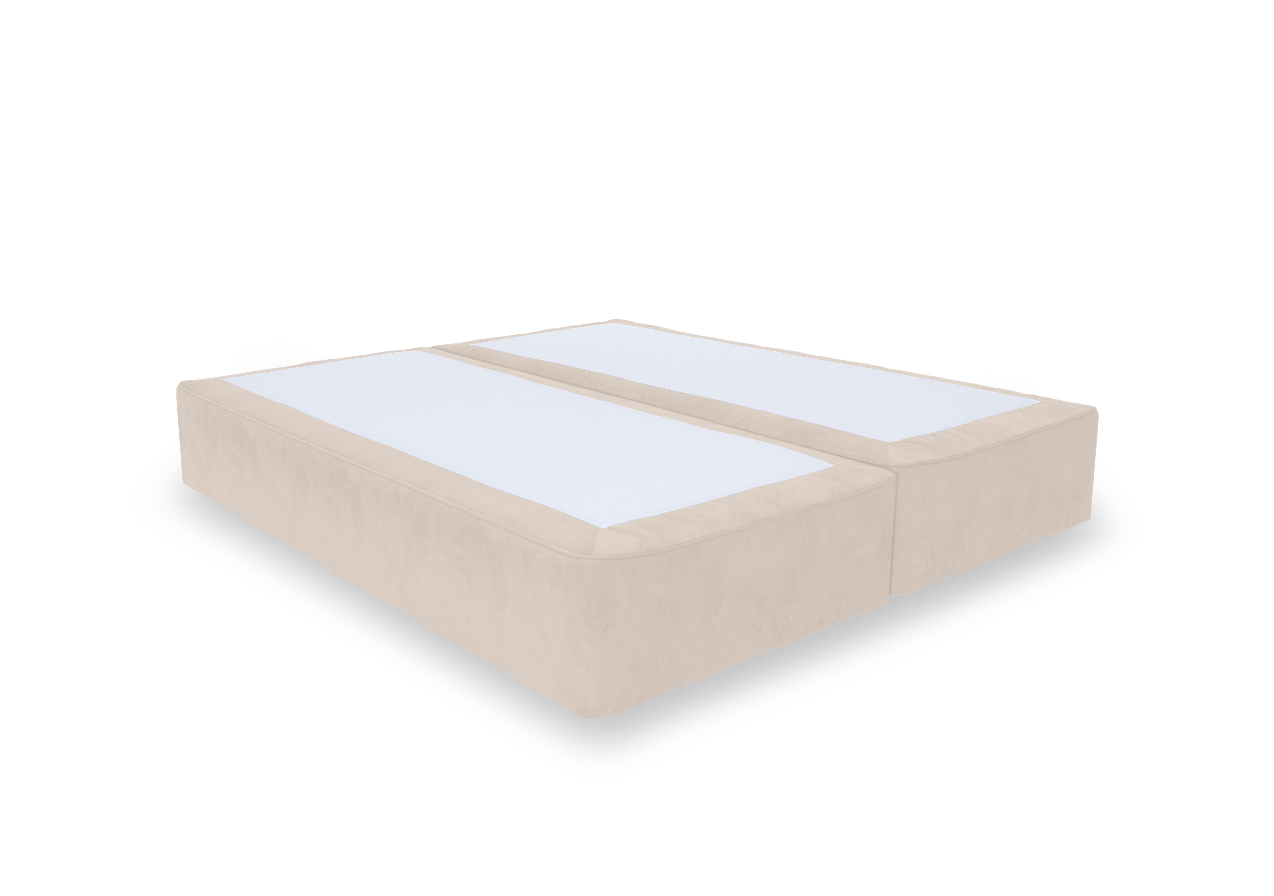 Artisan Platinum Pocket Sprung Divan Base in Sandstone Pearl on Furniture Village