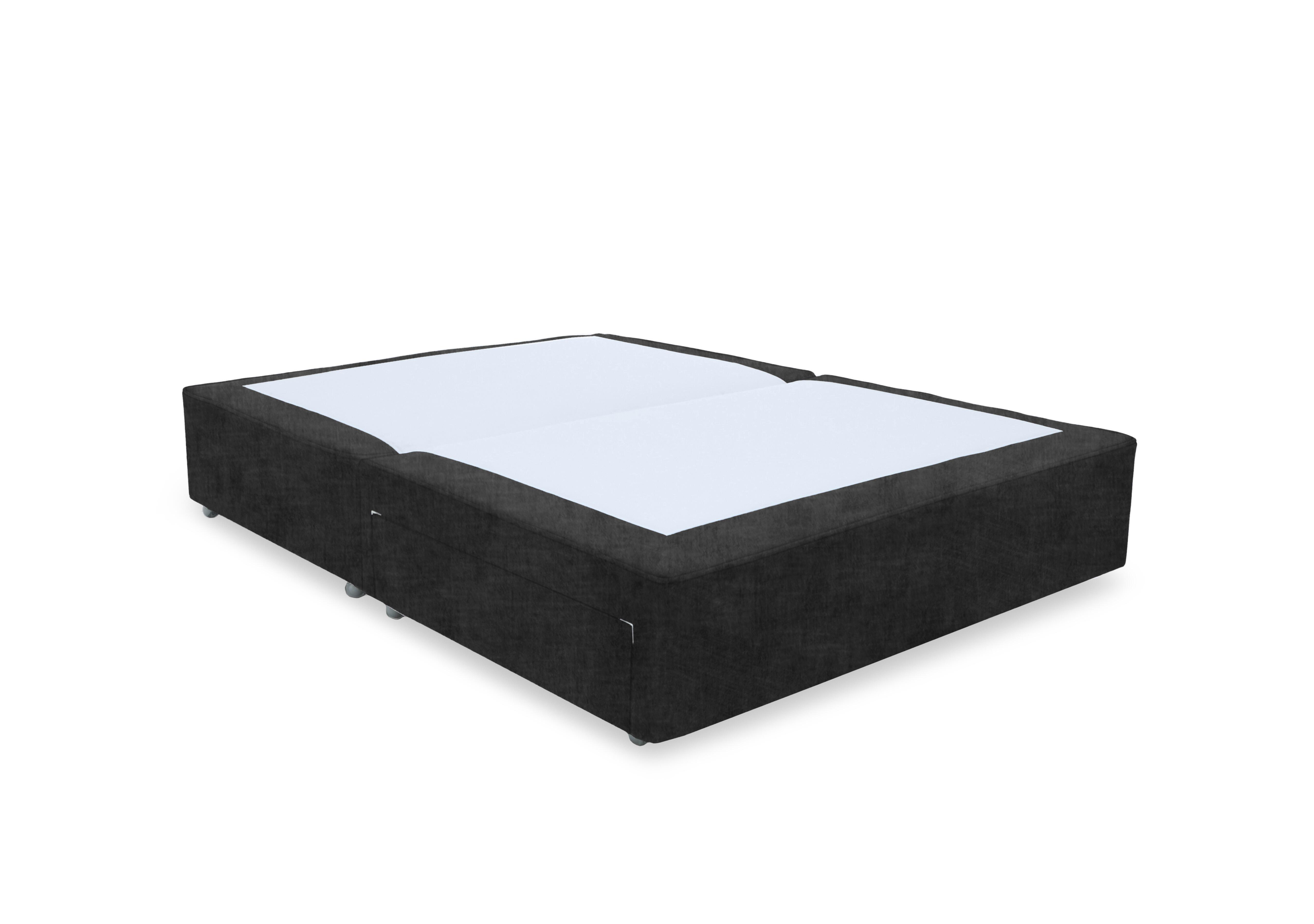 Artisan Platinum Pocket Sprung Divan Base in Smokey Quartz on Furniture Village