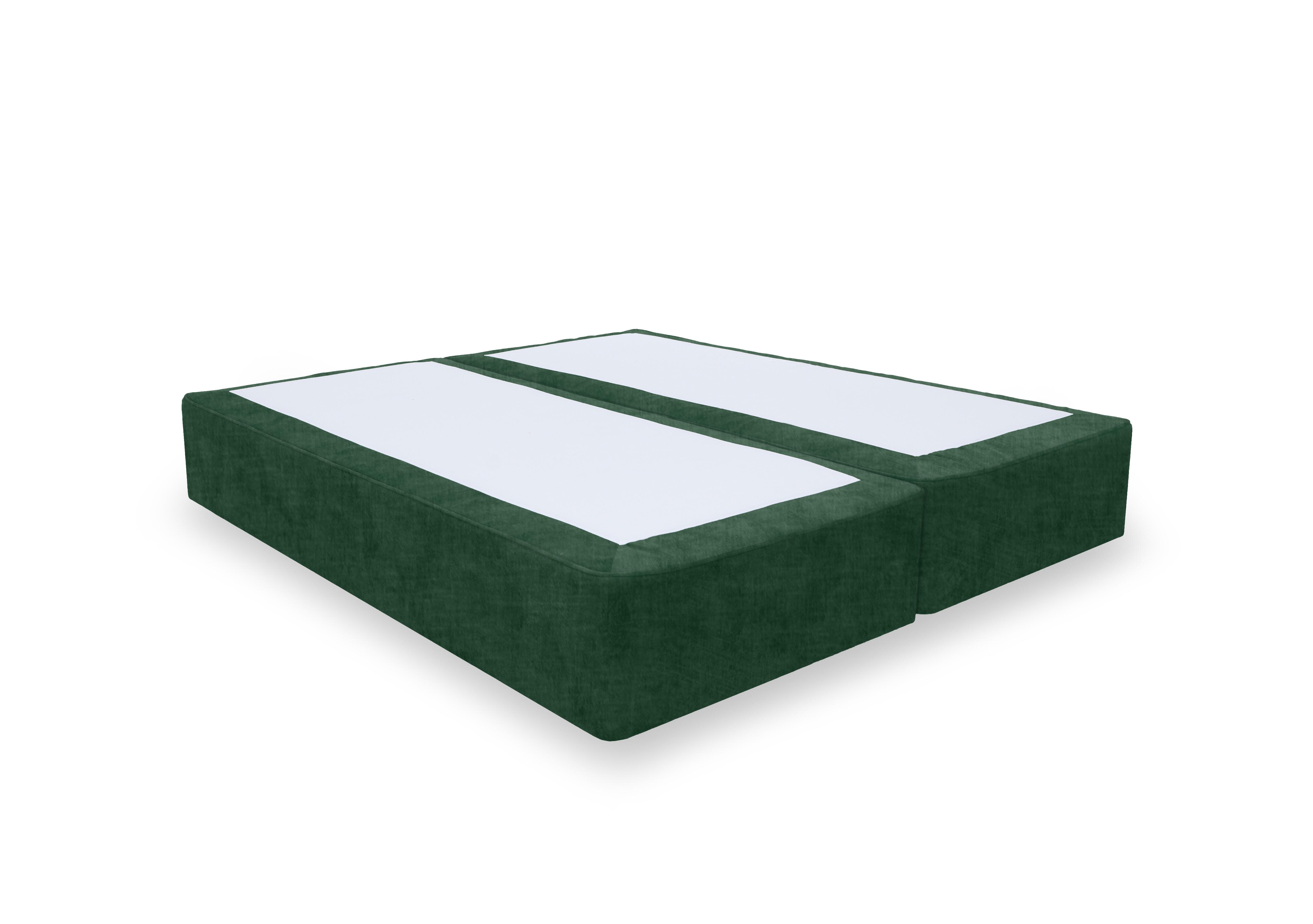 Artisan Platinum Pocket Sprung Divan Base in Tormaline Green on Furniture Village