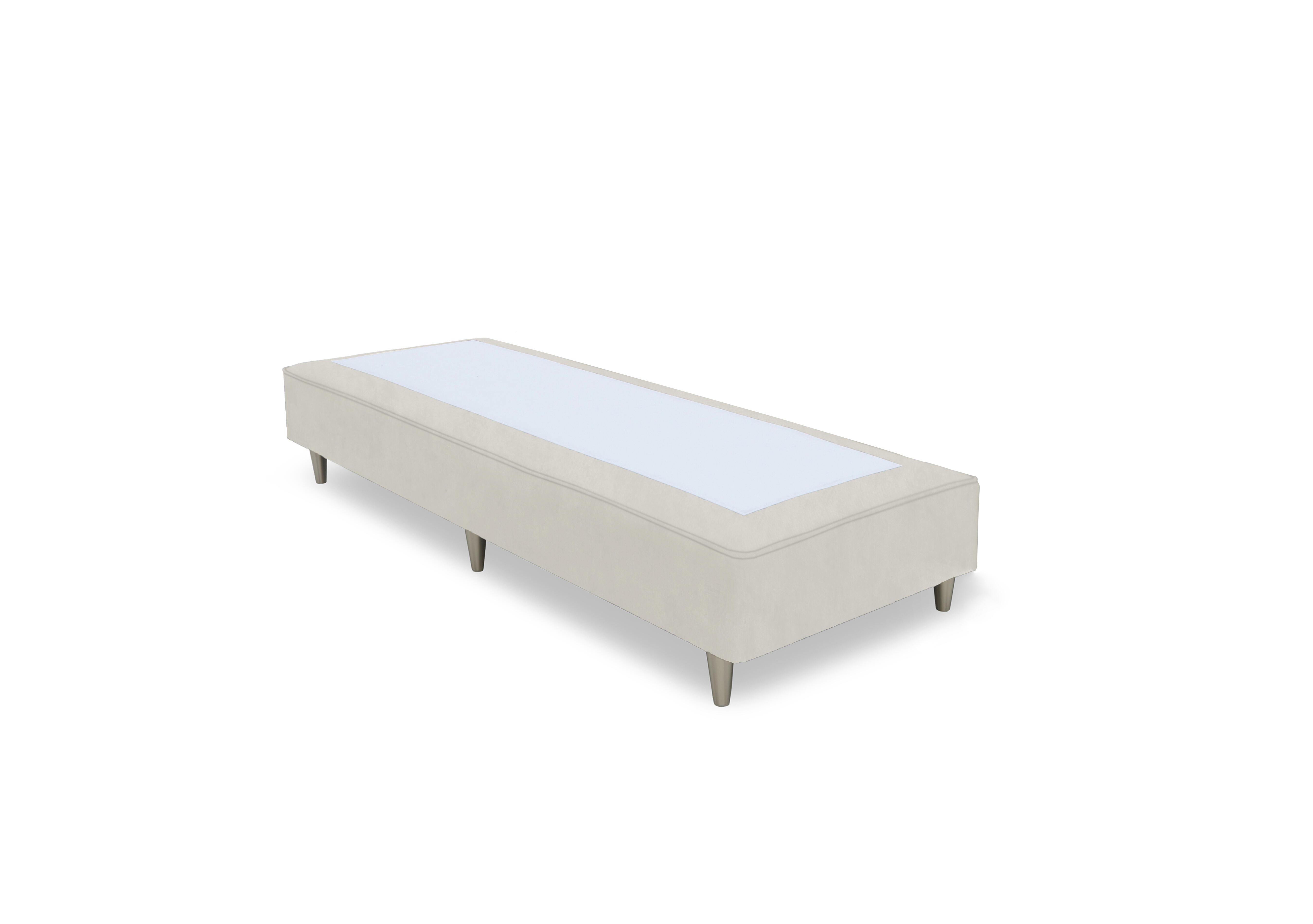 Artisan Platinum Pocket Sprung Shallow Divan Base in Aston Linen - Bsl on Furniture Village