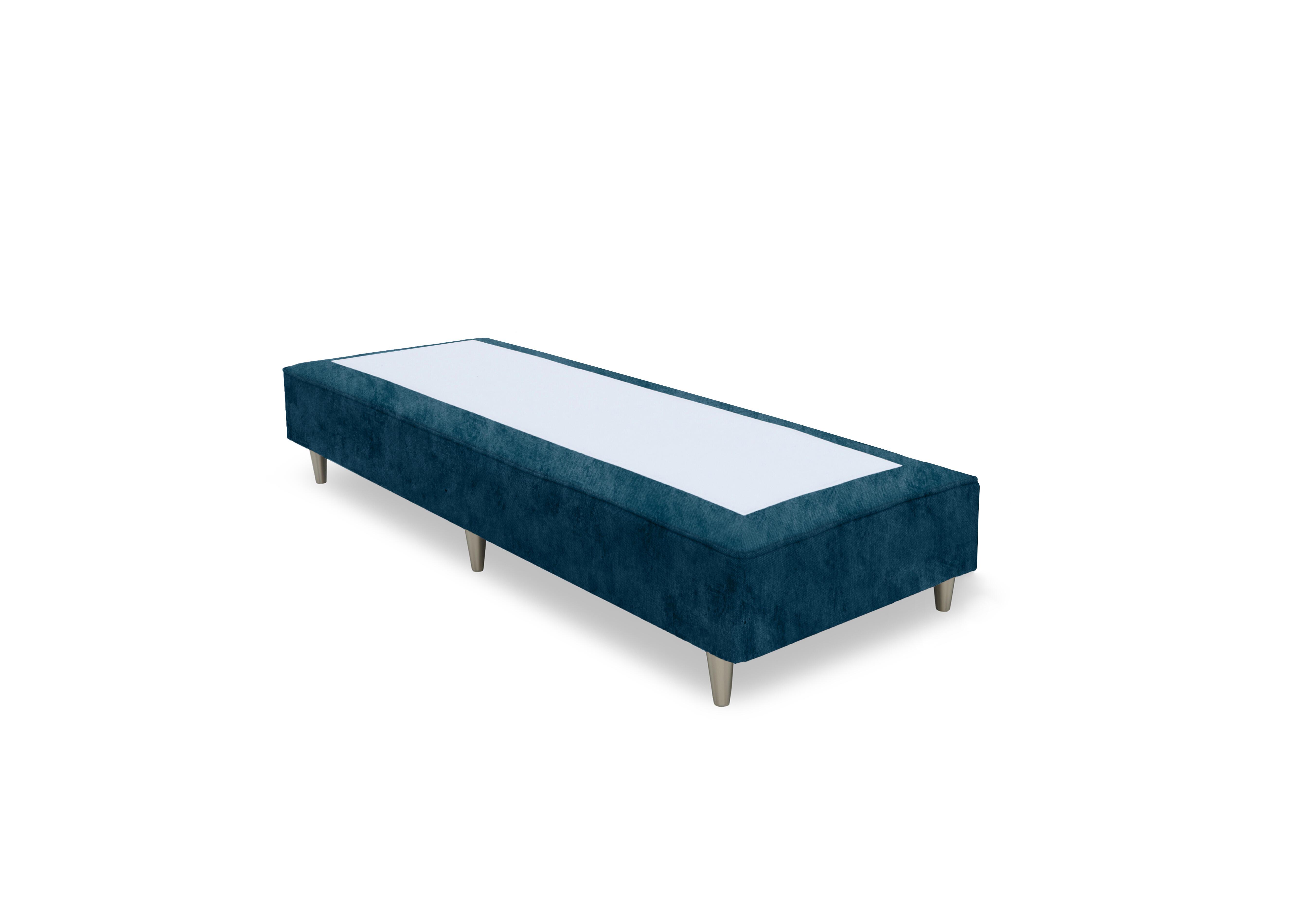 Artisan Platinum Pocket Sprung Shallow Divan Base in Daytona Ocean- Bsl on Furniture Village