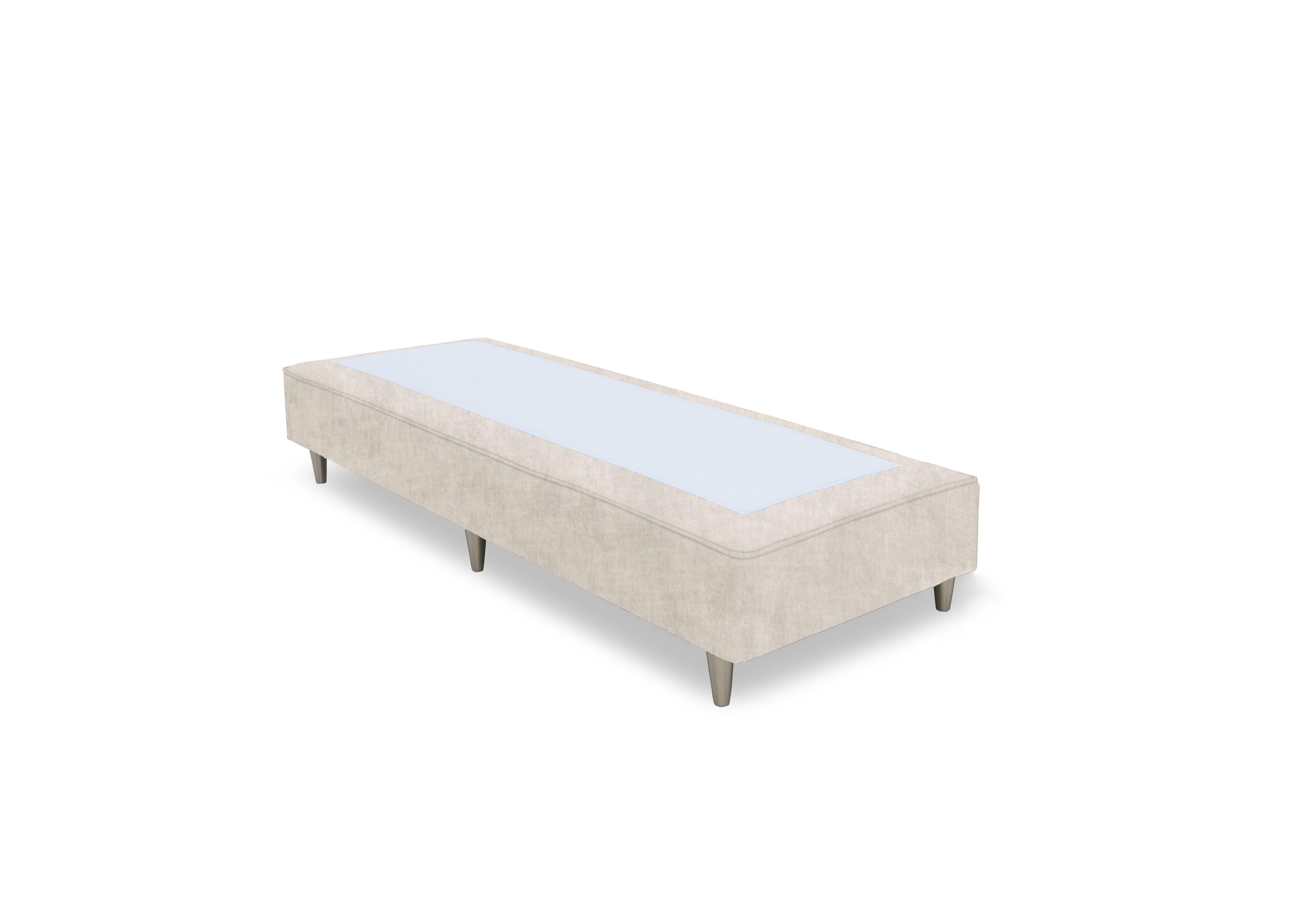 Artisan Platinum Pocket Sprung Shallow Divan Base in Lace Ivory - Bsl on Furniture Village