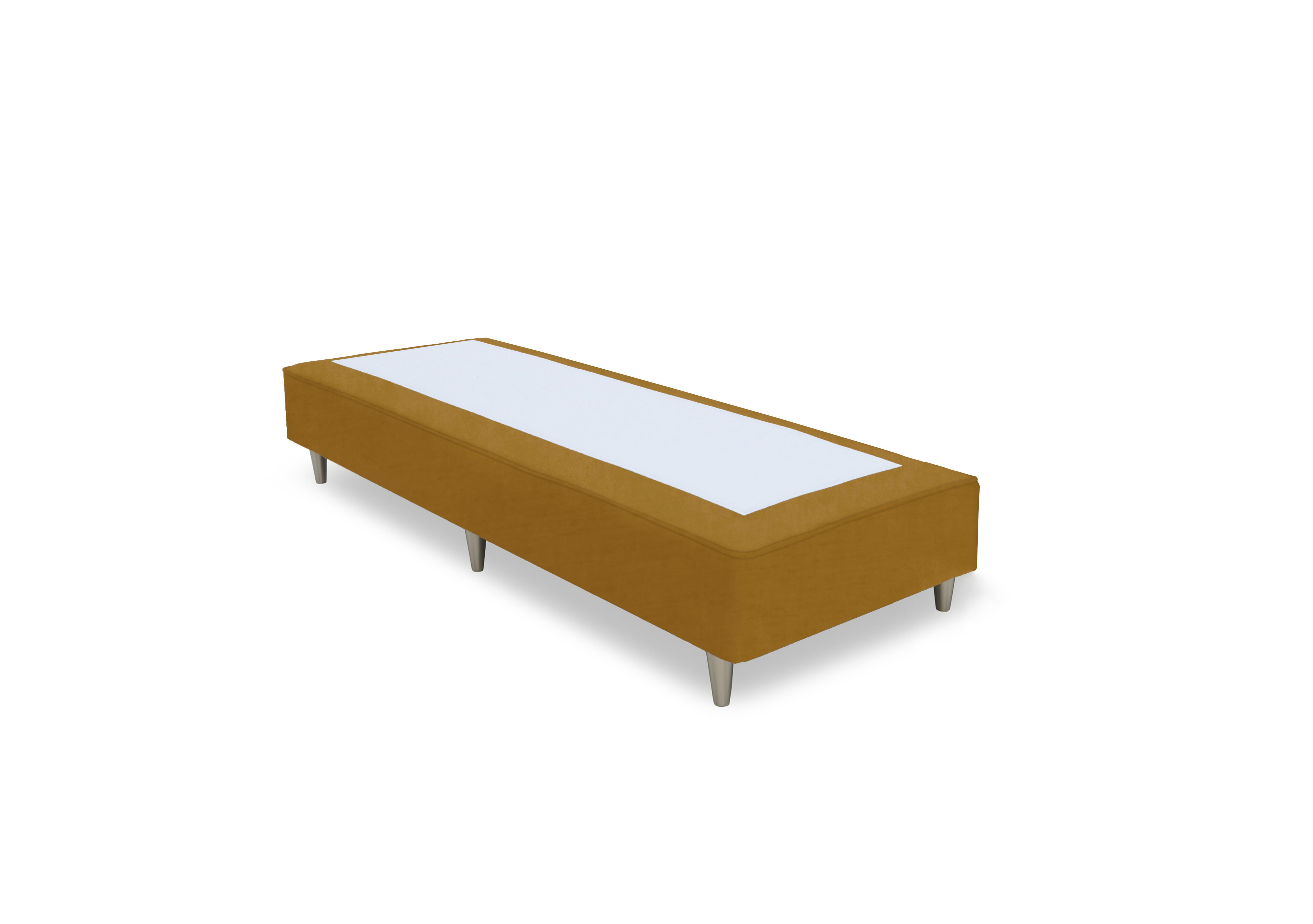 Artisan Platinum Pocket Sprung Shallow Divan Base in Plush Corn - Bsl on Furniture Village