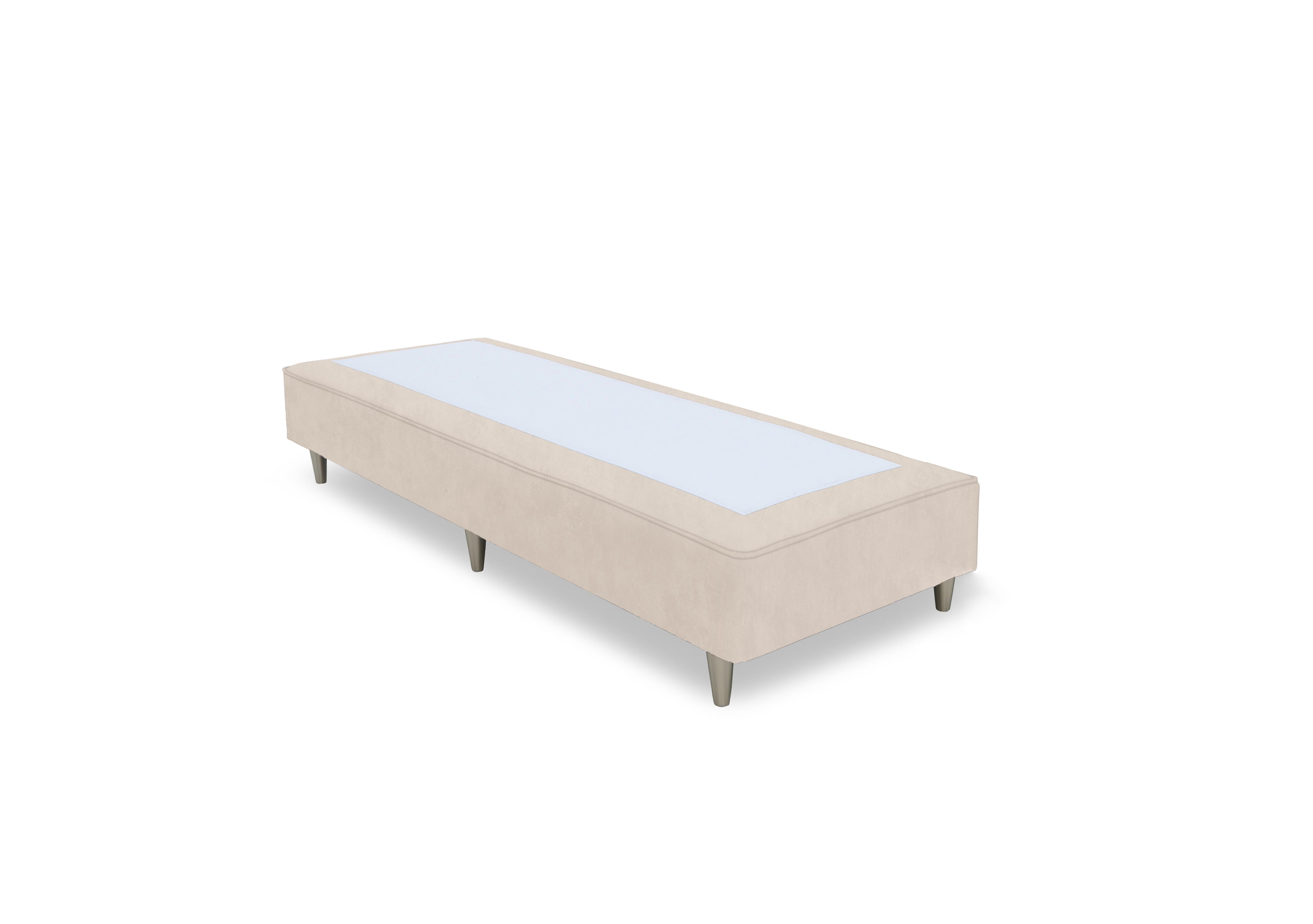 Artisan Platinum Pocket Sprung Shallow Divan Base in Sandstone Pearl- Bsl on Furniture Village